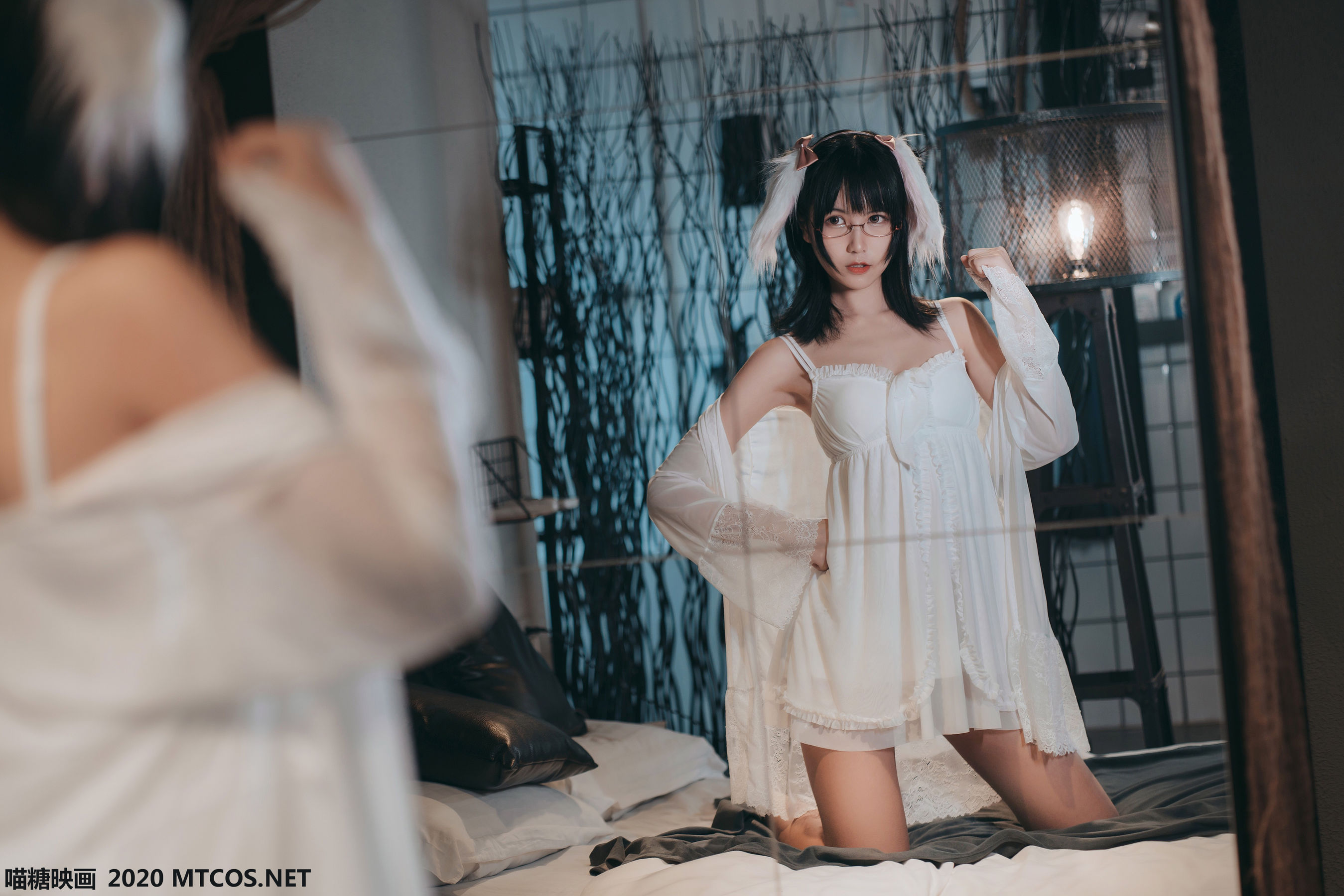 VOL.139 白色私房睡裙-图9