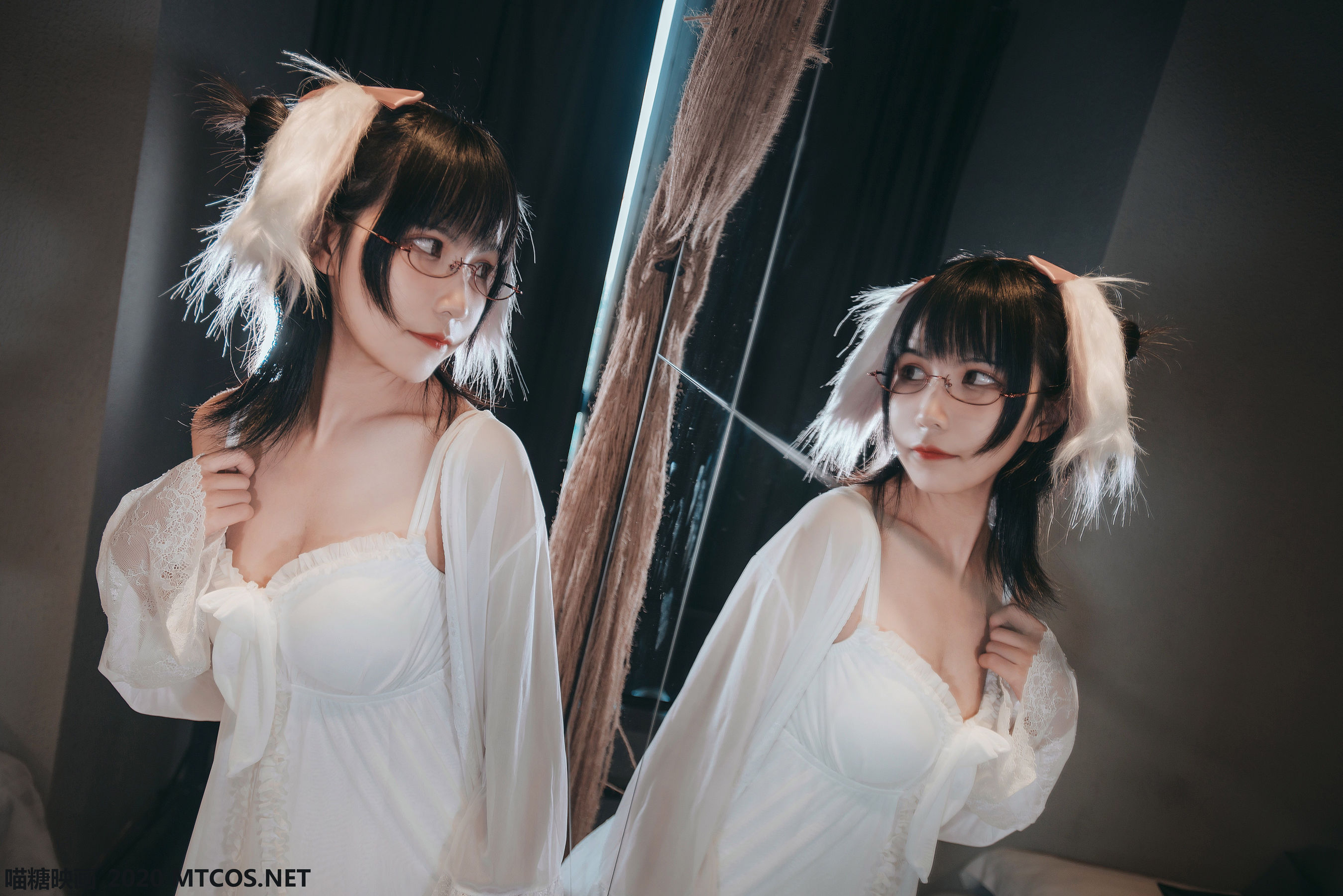 VOL.139 白色私房睡裙-图1