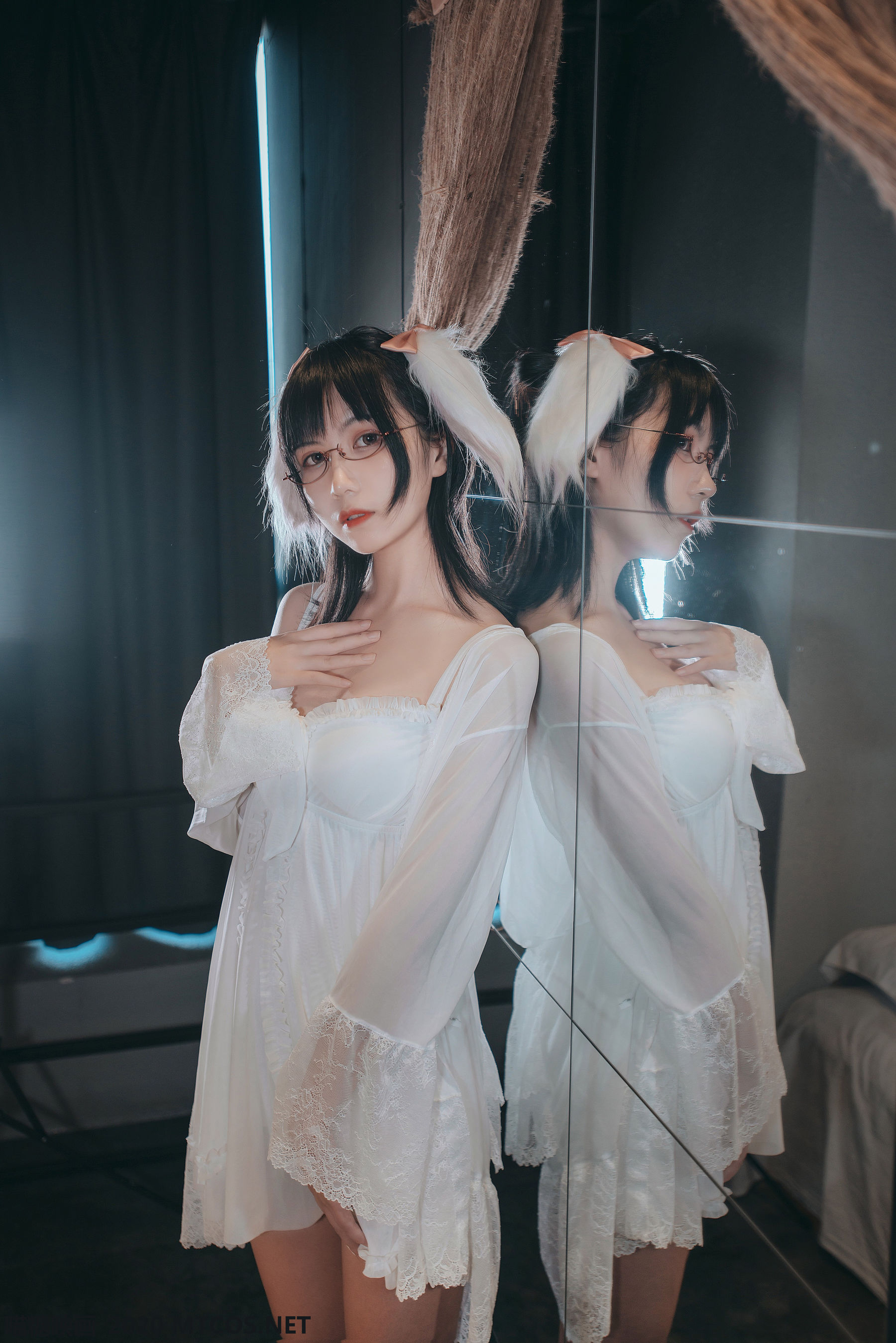 VOL.139 白色私房睡裙-图3