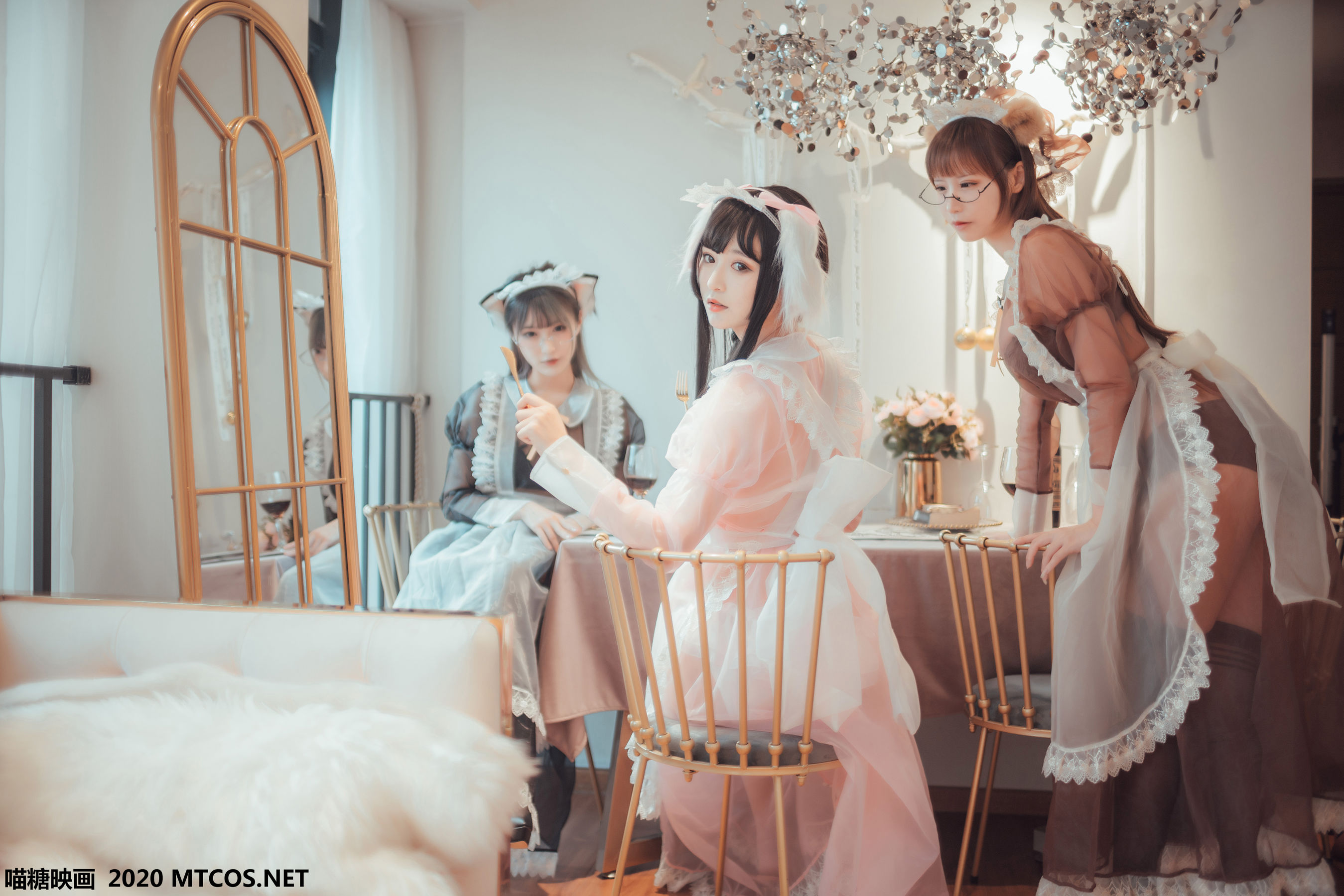 VOL.146 三人女仆-图28
