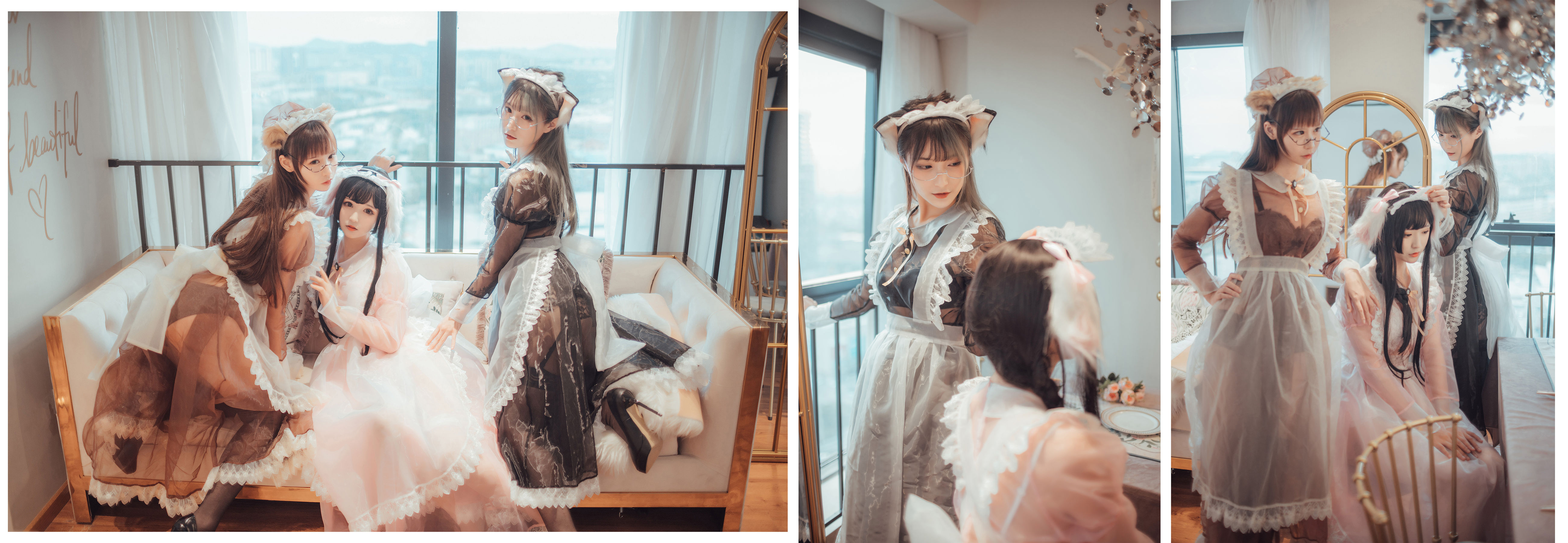 VOL.146 三人女仆-图6