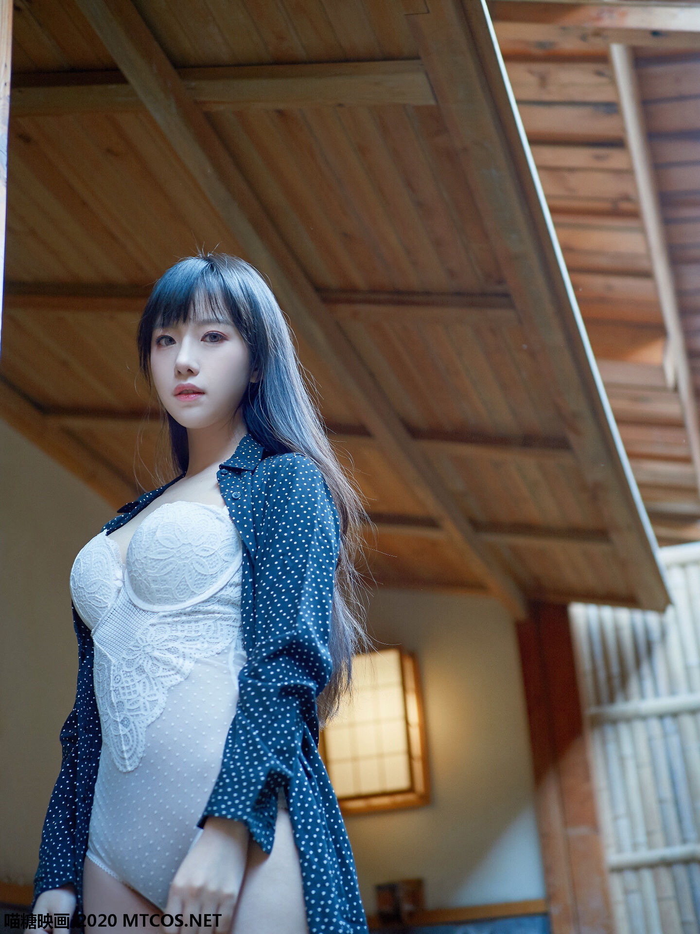 VOL.147 白色泳装之温泉-图12