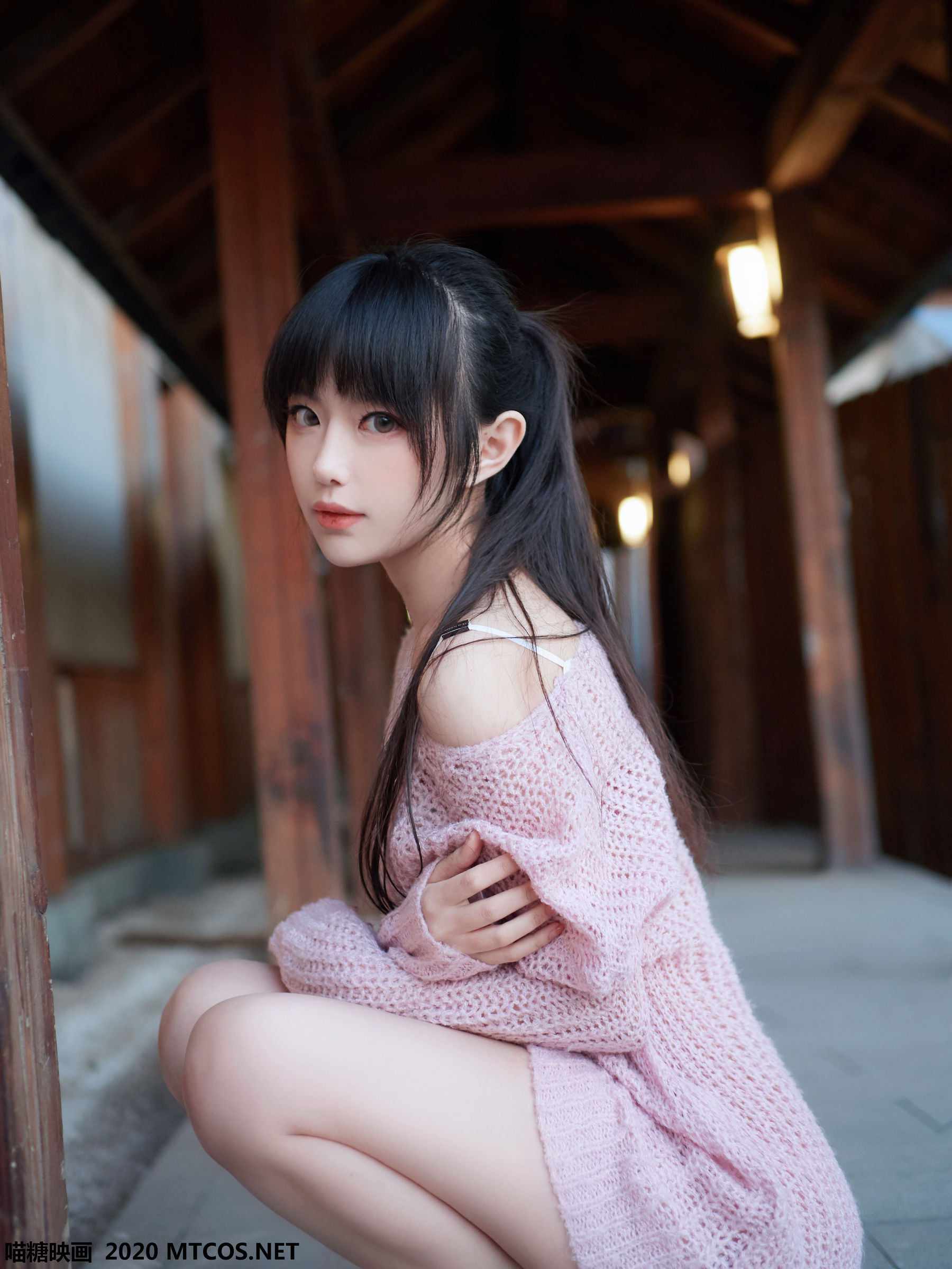 VOL.147 白色泳装之温泉-图16