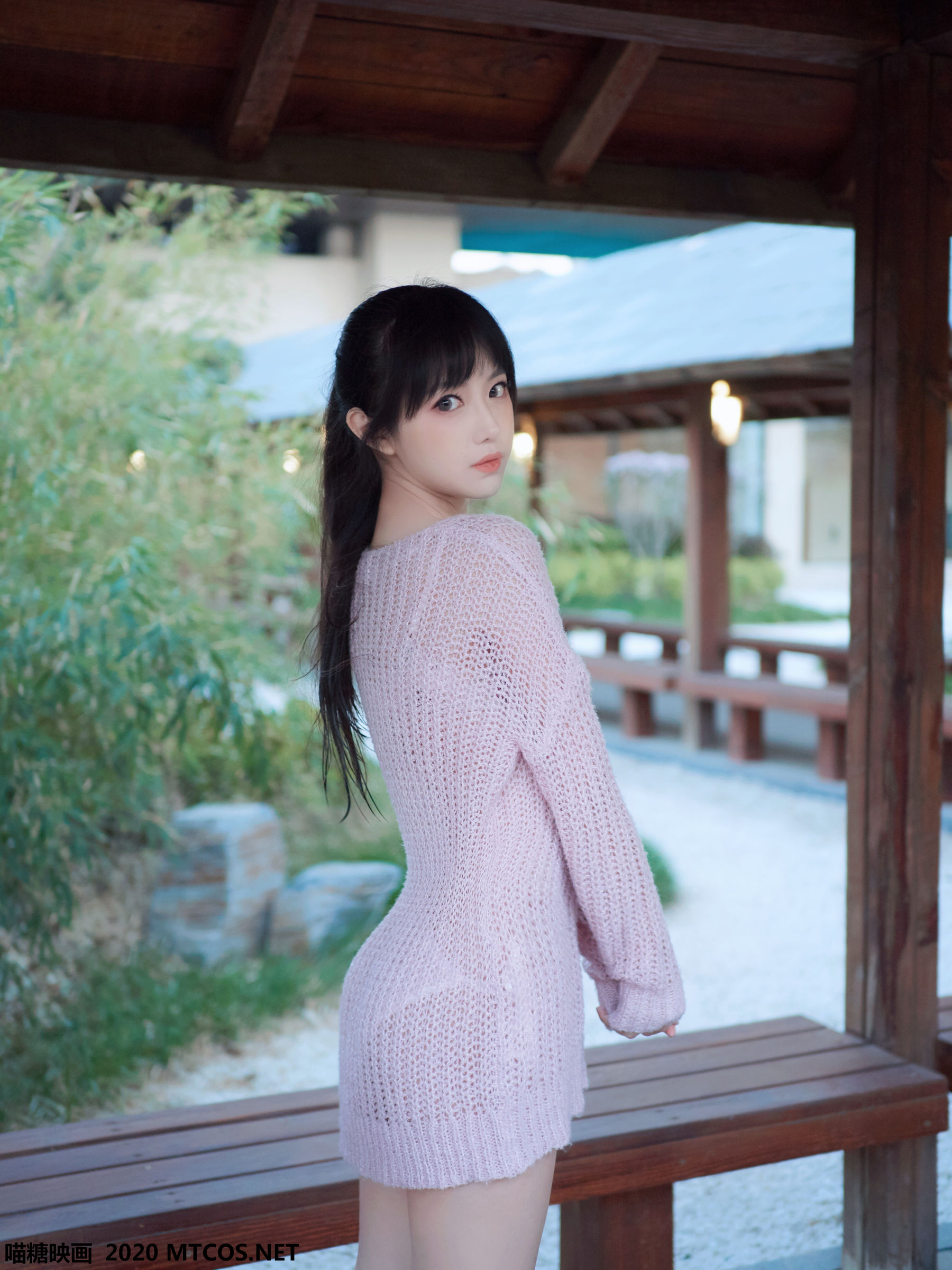 VOL.147 白色泳装之温泉-图22