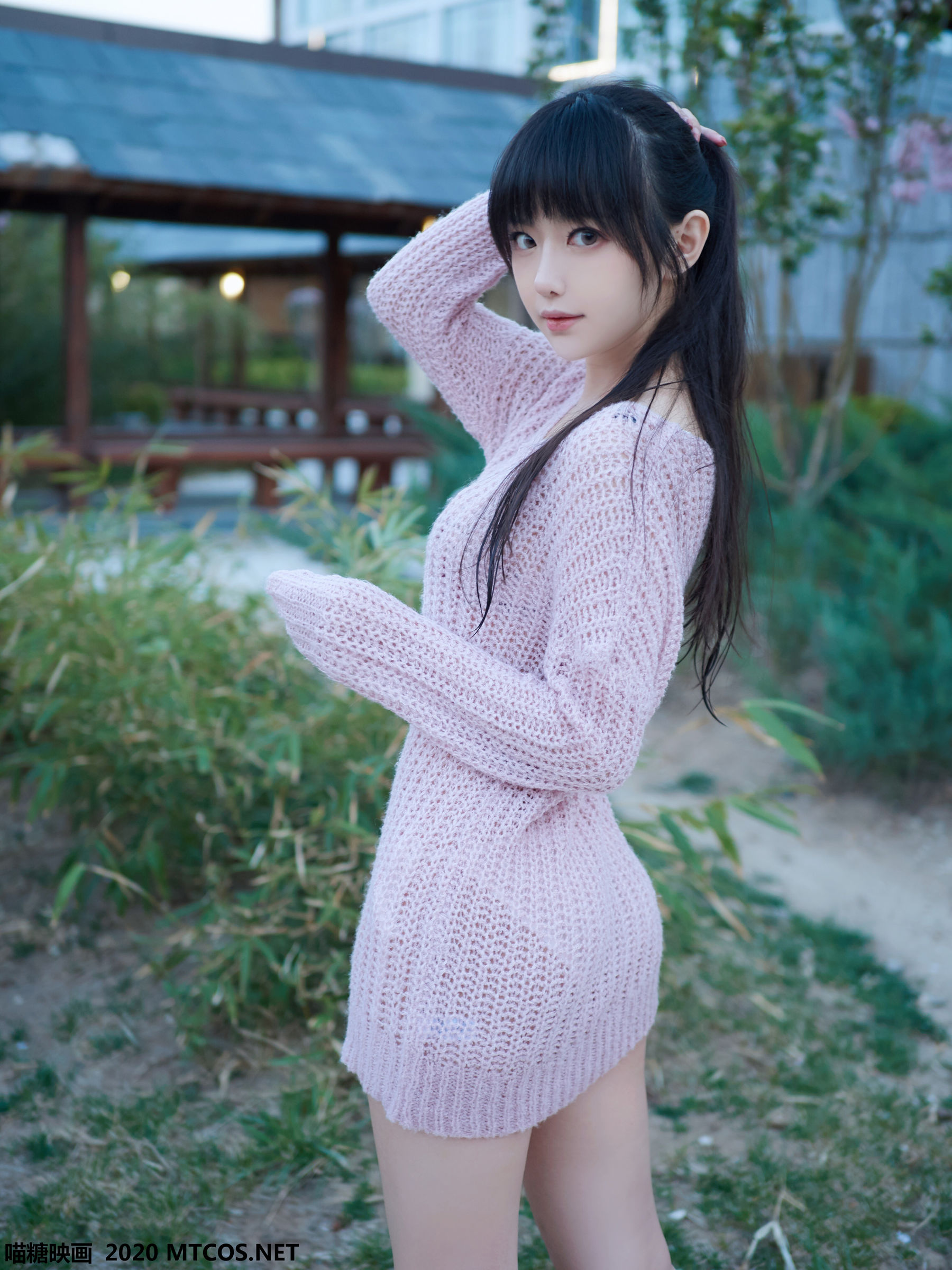 VOL.147 白色泳装之温泉-图23