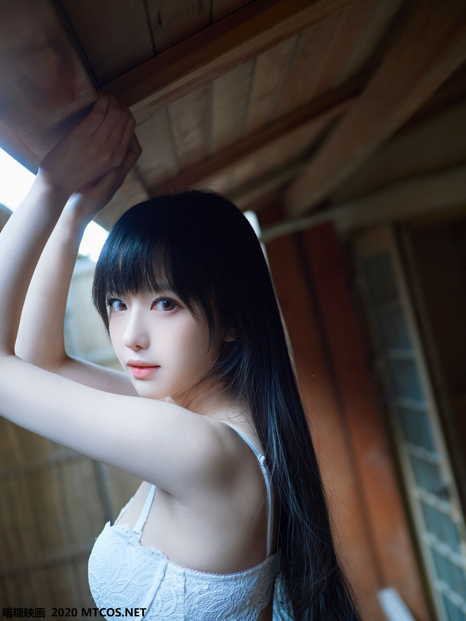 VOL.147 白色泳装之温泉-图8