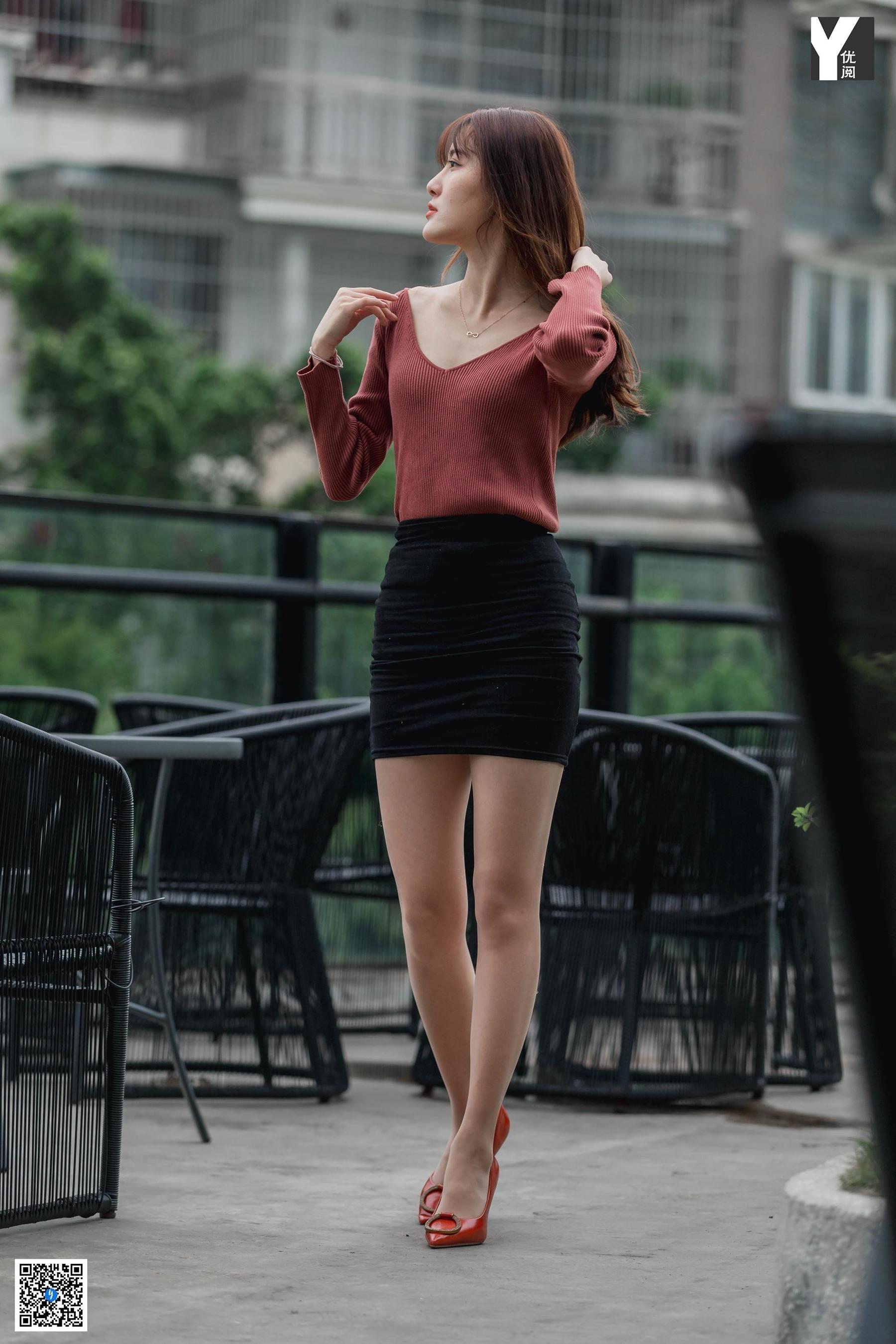 模特 婉萍 《探密旋转楼梯》-图61