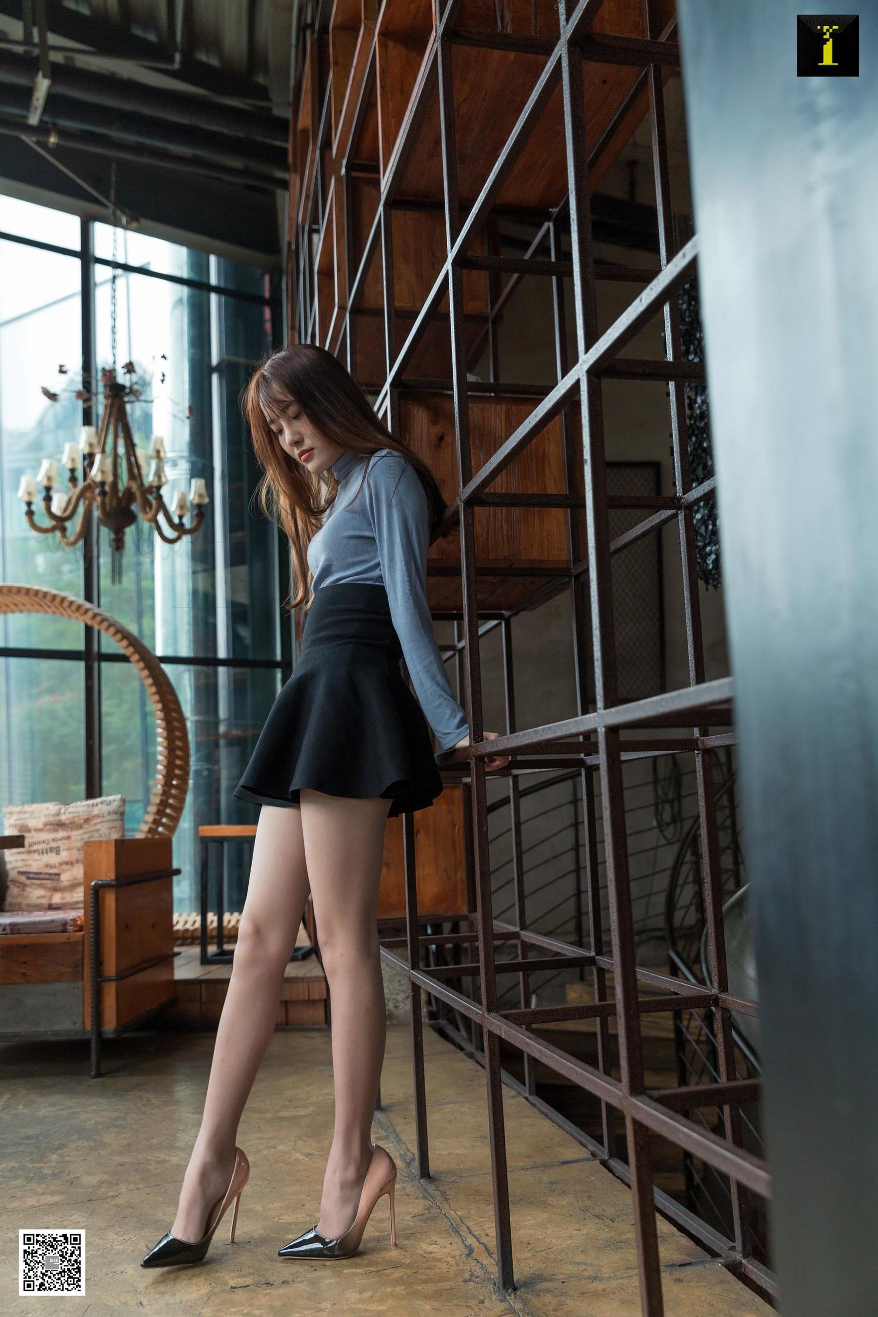 模特 婉萍 《撞色渐变高跟》-图59