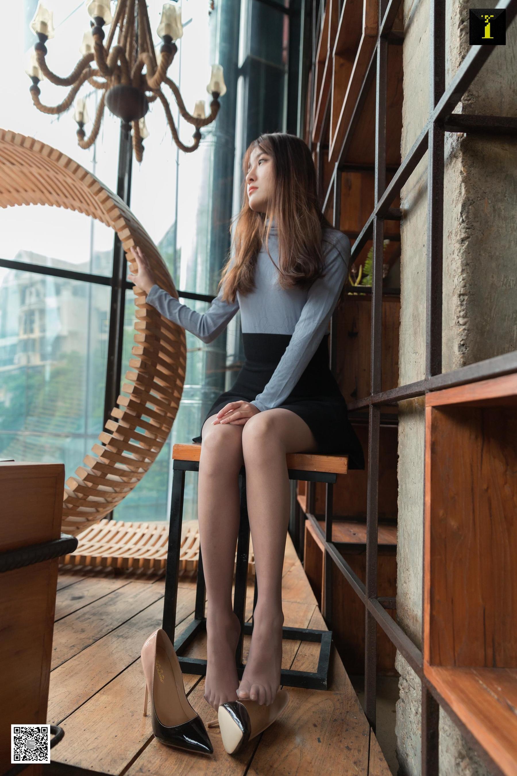 模特 婉萍 《撞色渐变高跟》-图66