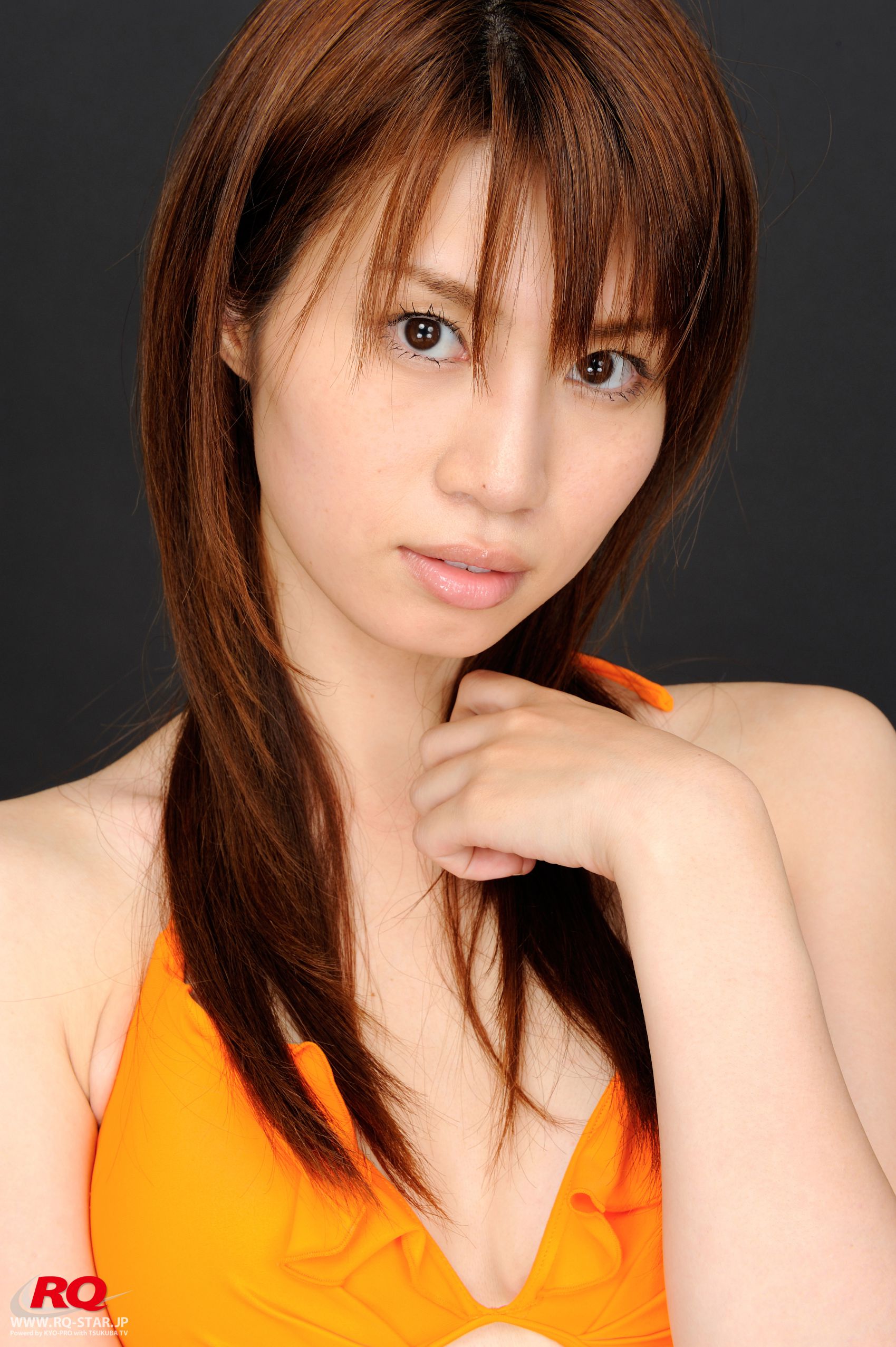 NO.00040 小暮あき Swim Suits – Orange 写真-图19