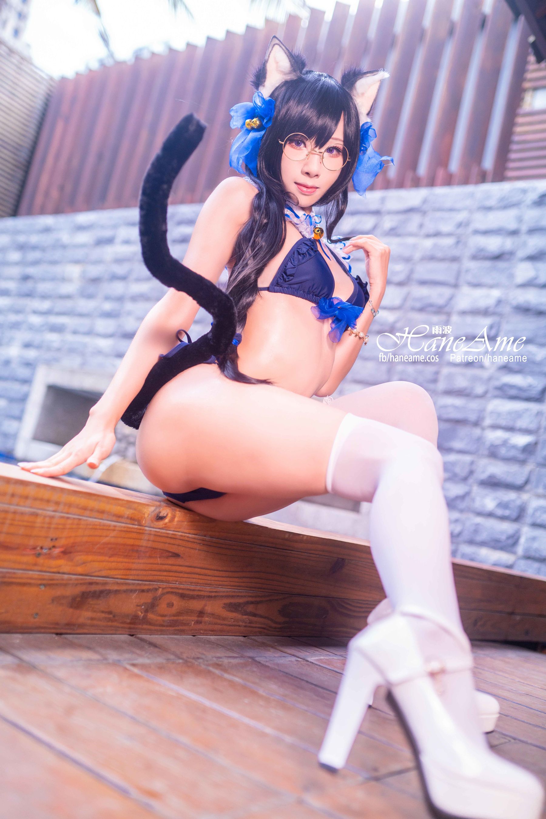 雨波_HaneAme 兽耳少女 Natsumi-图18