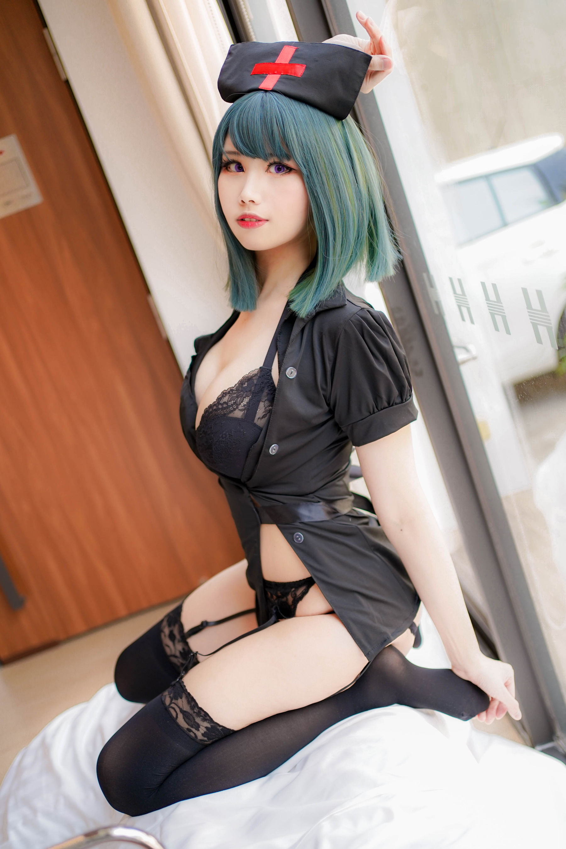 Coser萱-KaYa 暗黑护士-图11