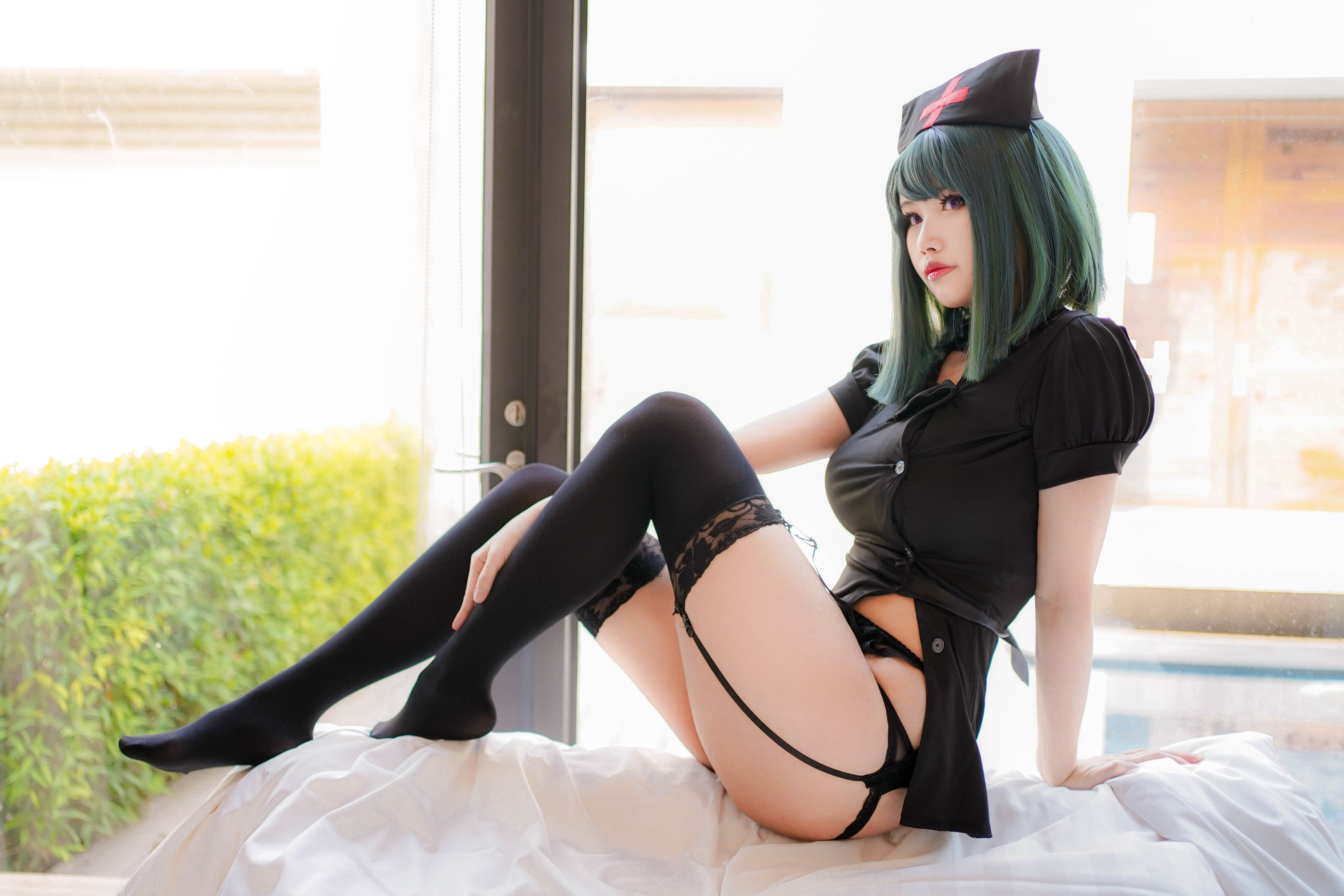 Coser萱-KaYa 暗黑护士-图6