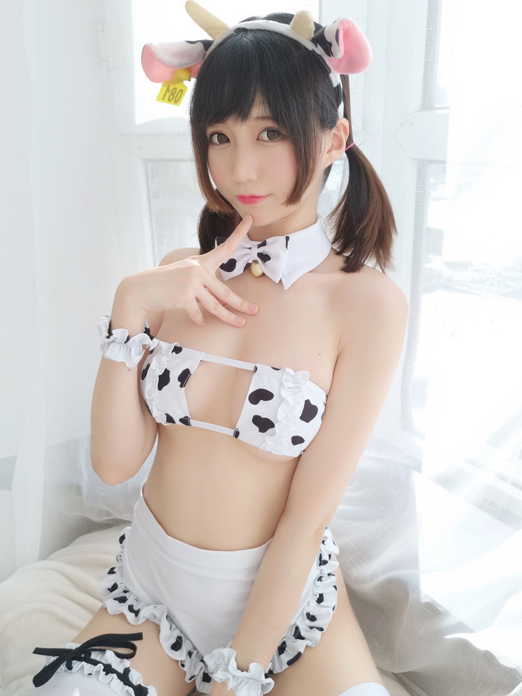 NAGISA魔物喵 自摄系列 No.005 小奶牛-图7