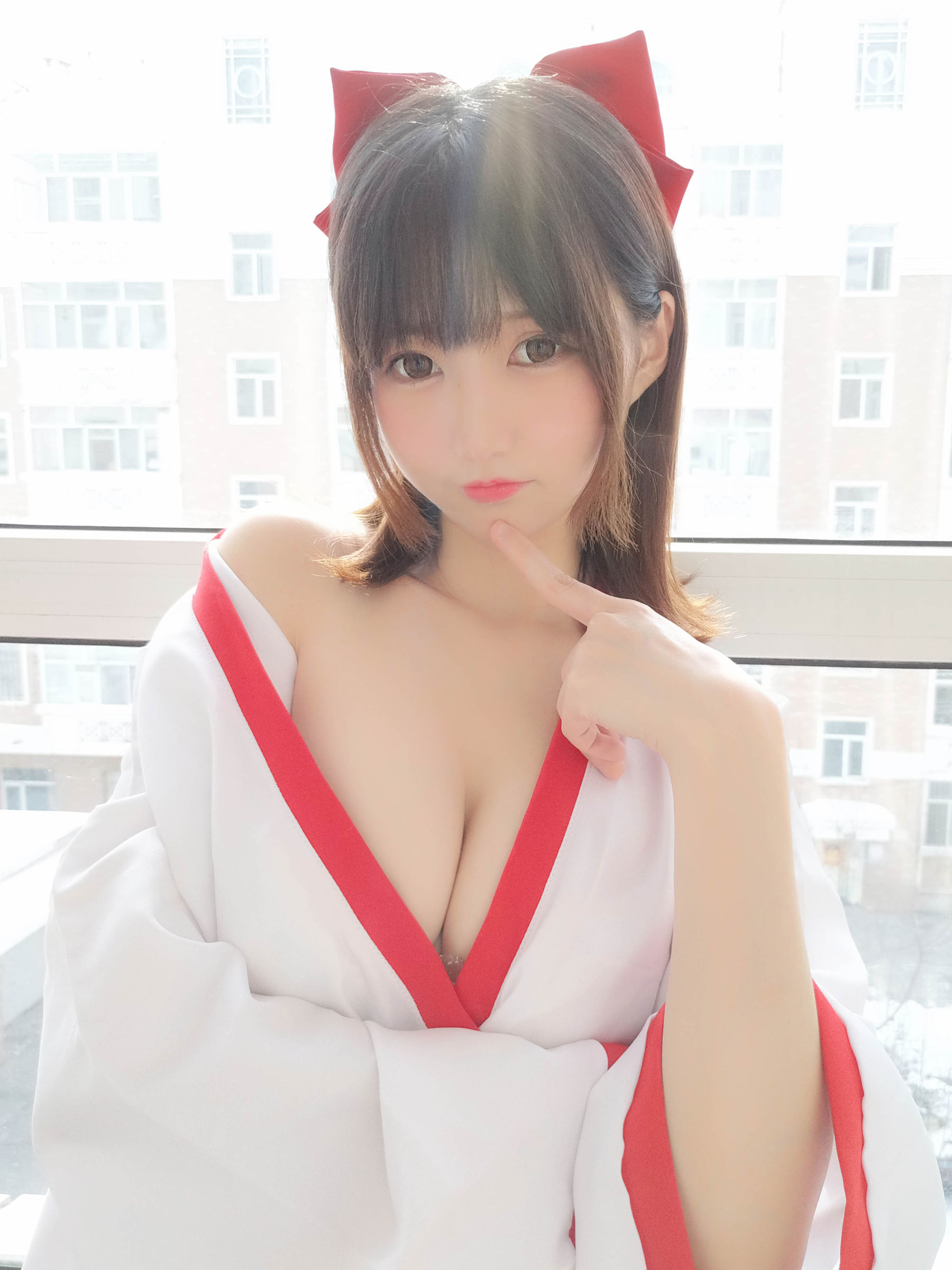 NAGISA魔物喵 かわいい巫女さん!!(′?｀)?-图9