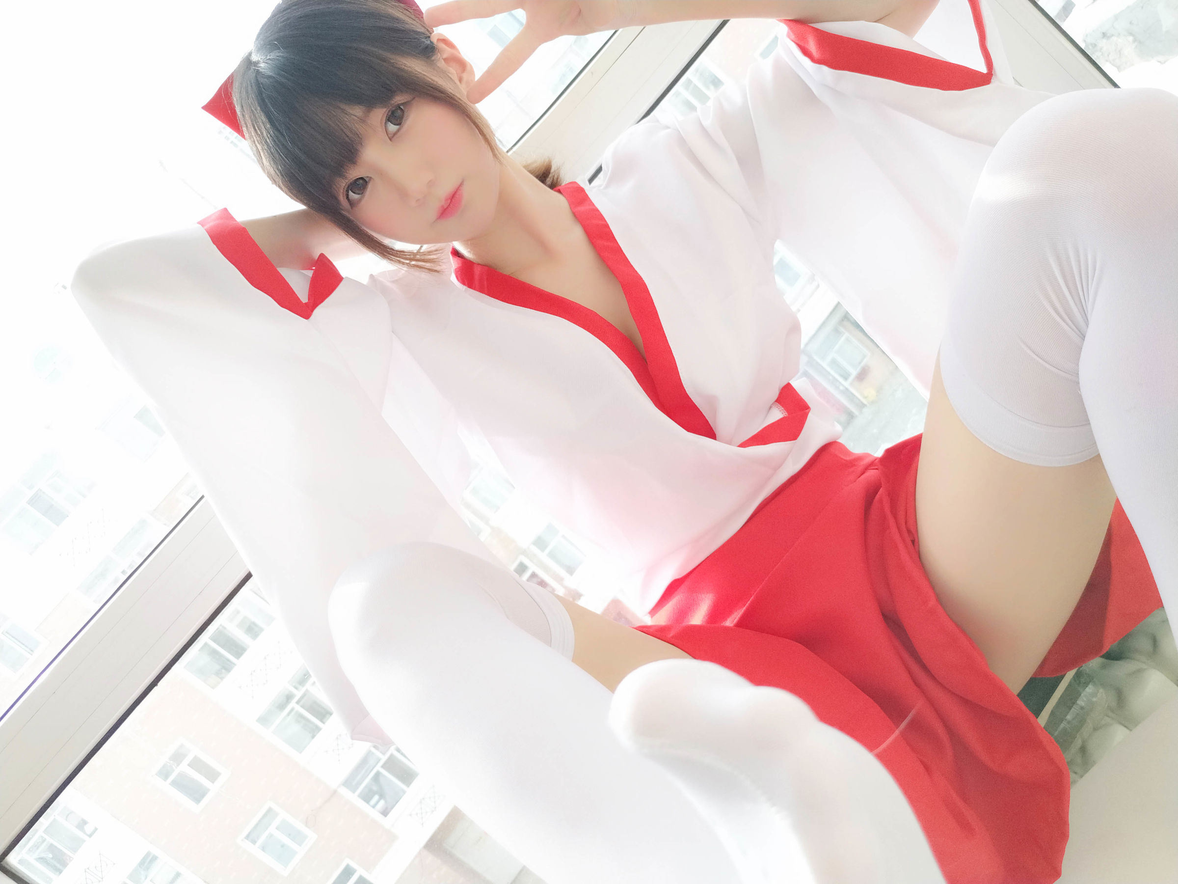 NAGISA魔物喵 かわいい巫女さん!!(′?｀)?-图11