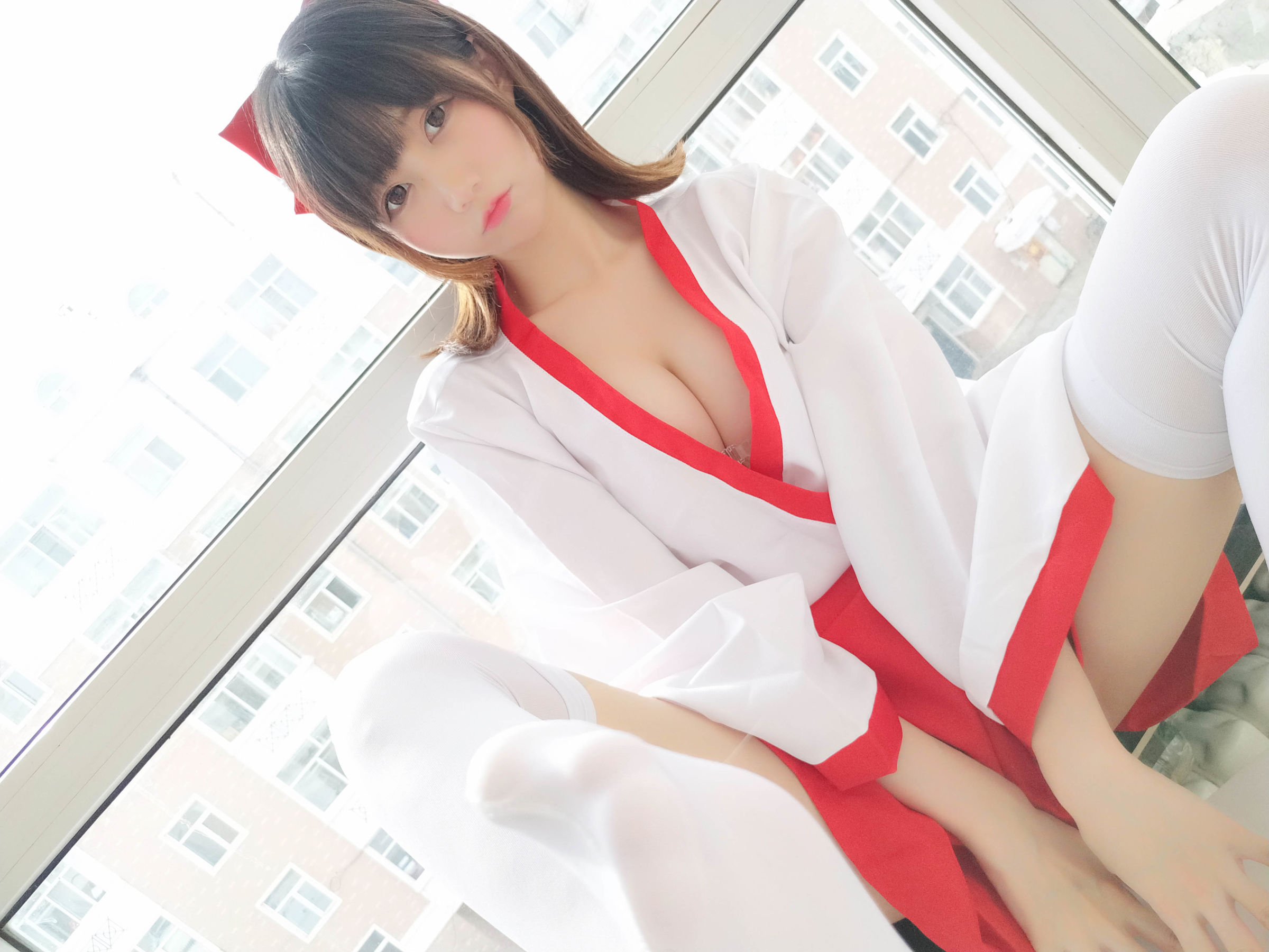 NAGISA魔物喵 かわいい巫女さん!!(′?｀)?-图12
