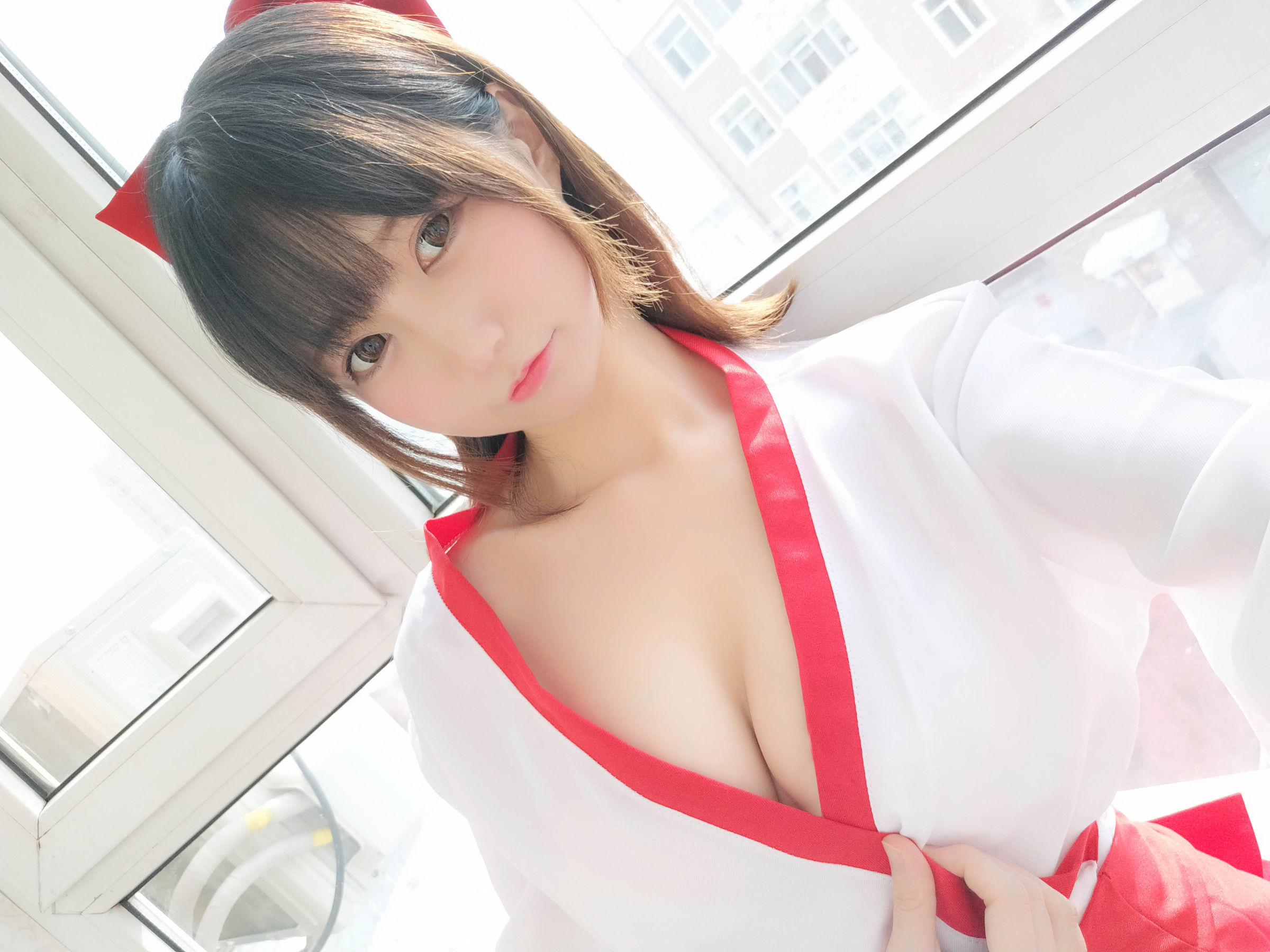 NAGISA魔物喵 かわいい巫女さん!!(′?｀)?-图2