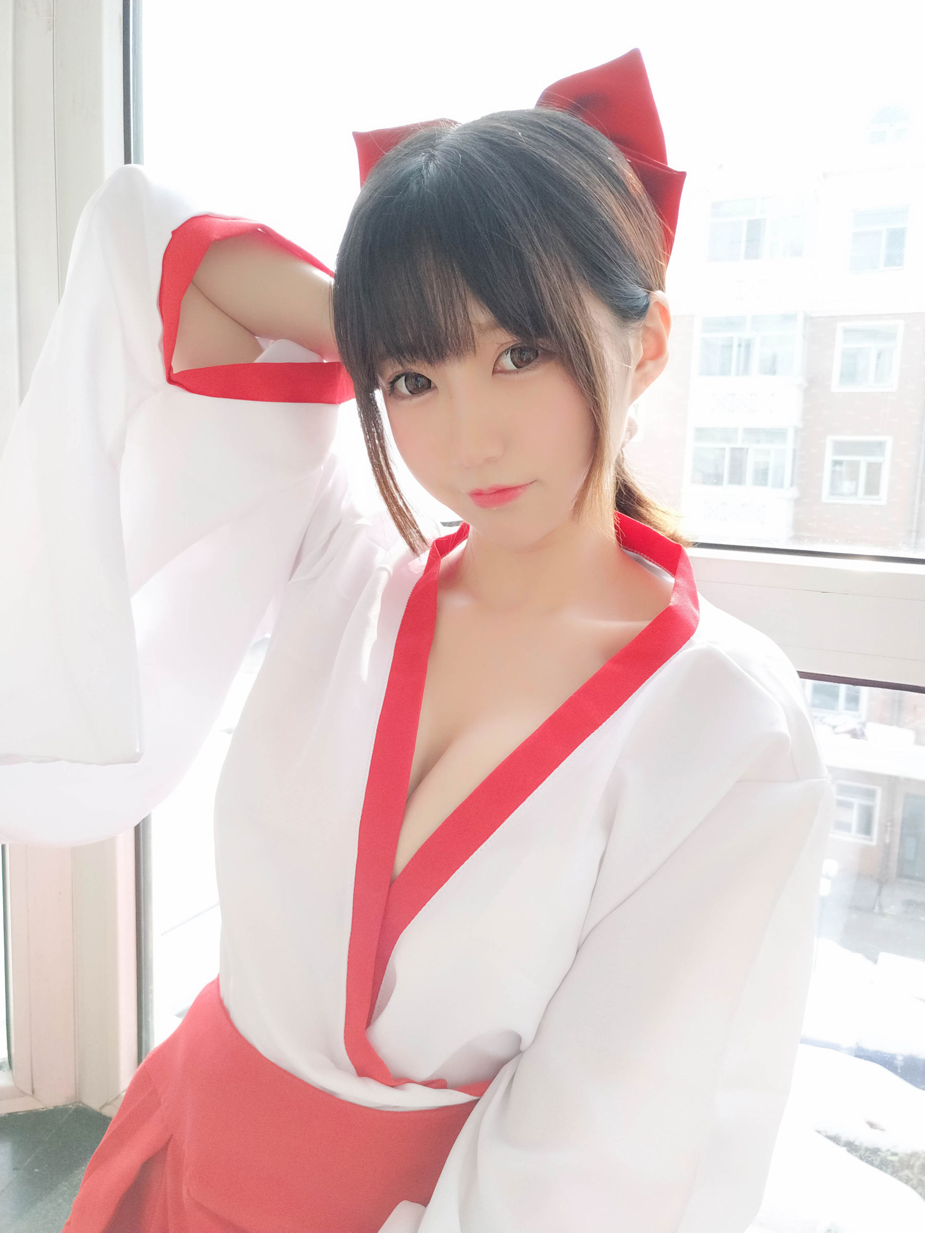 NAGISA魔物喵 かわいい巫女さん!!(′?｀)?-图6