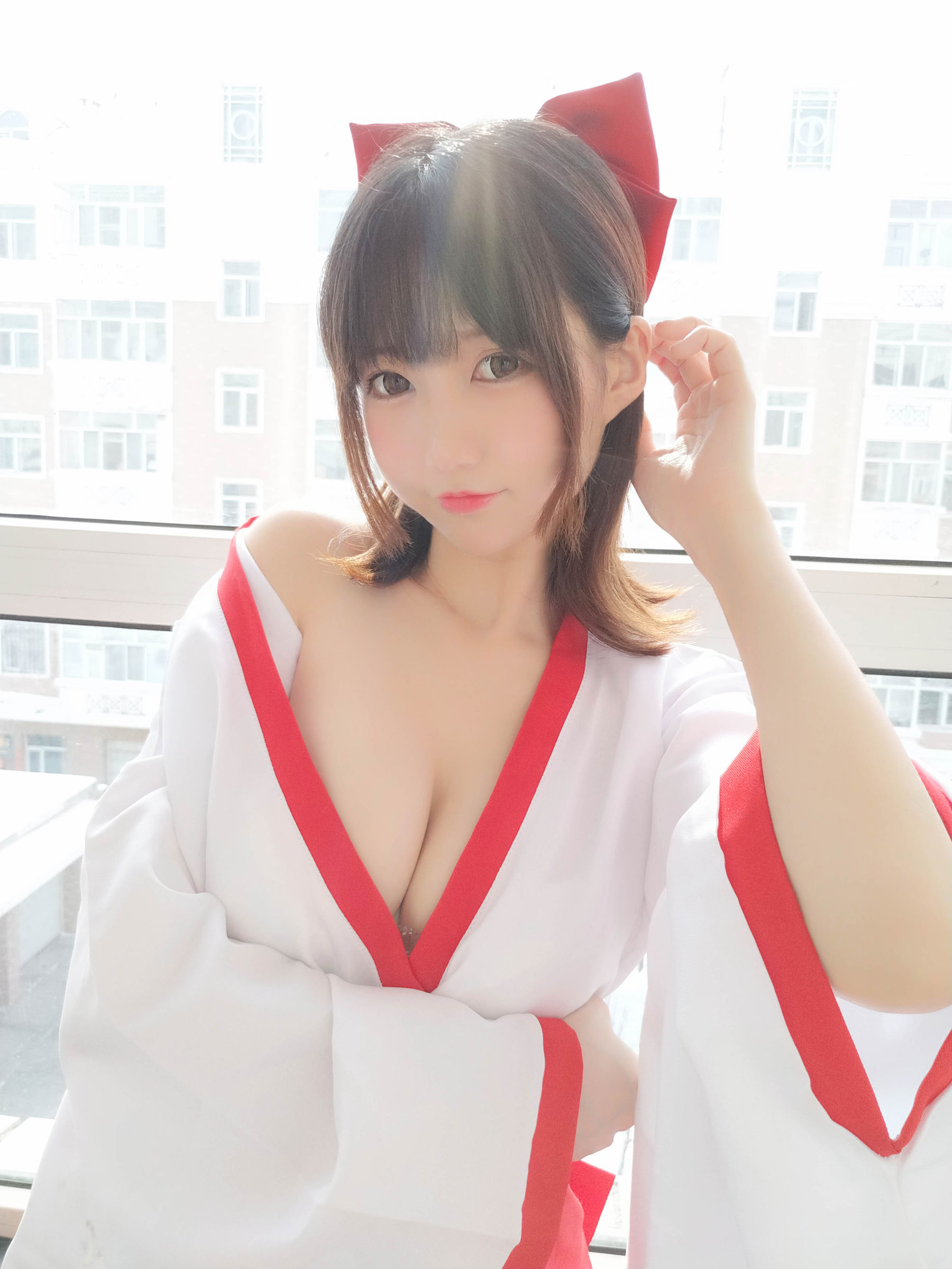 NAGISA魔物喵 かわいい巫女さん!!(′?｀)?-图8