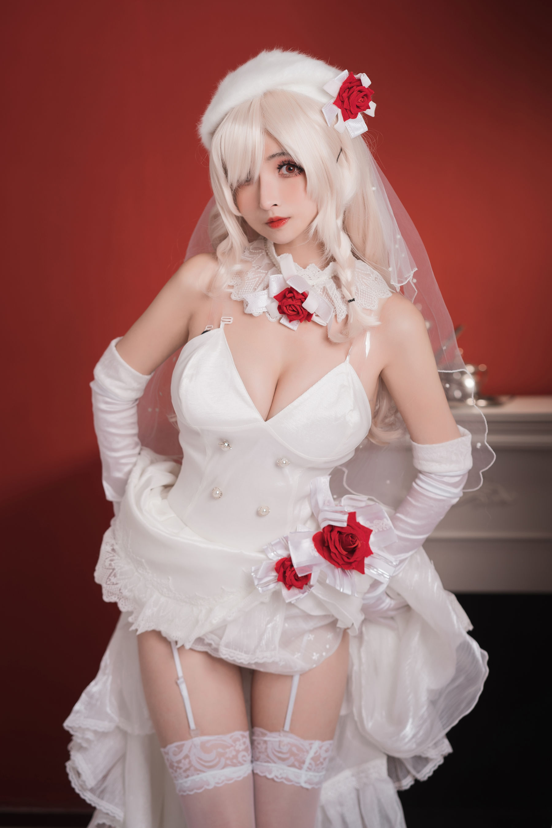 COS福利rioko凉凉子 G36C&花嫁-图11