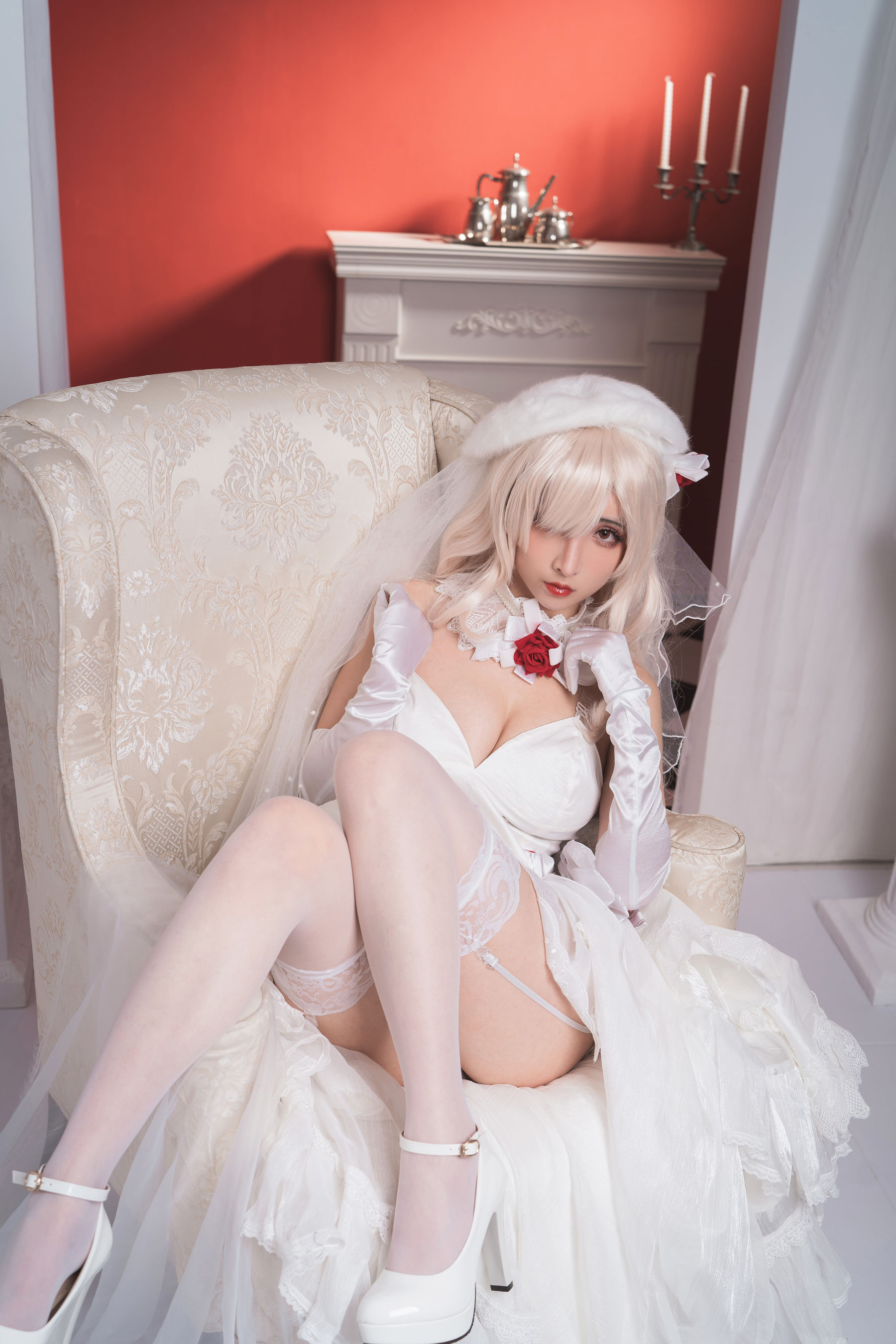COS福利rioko凉凉子 G36C&花嫁-图14