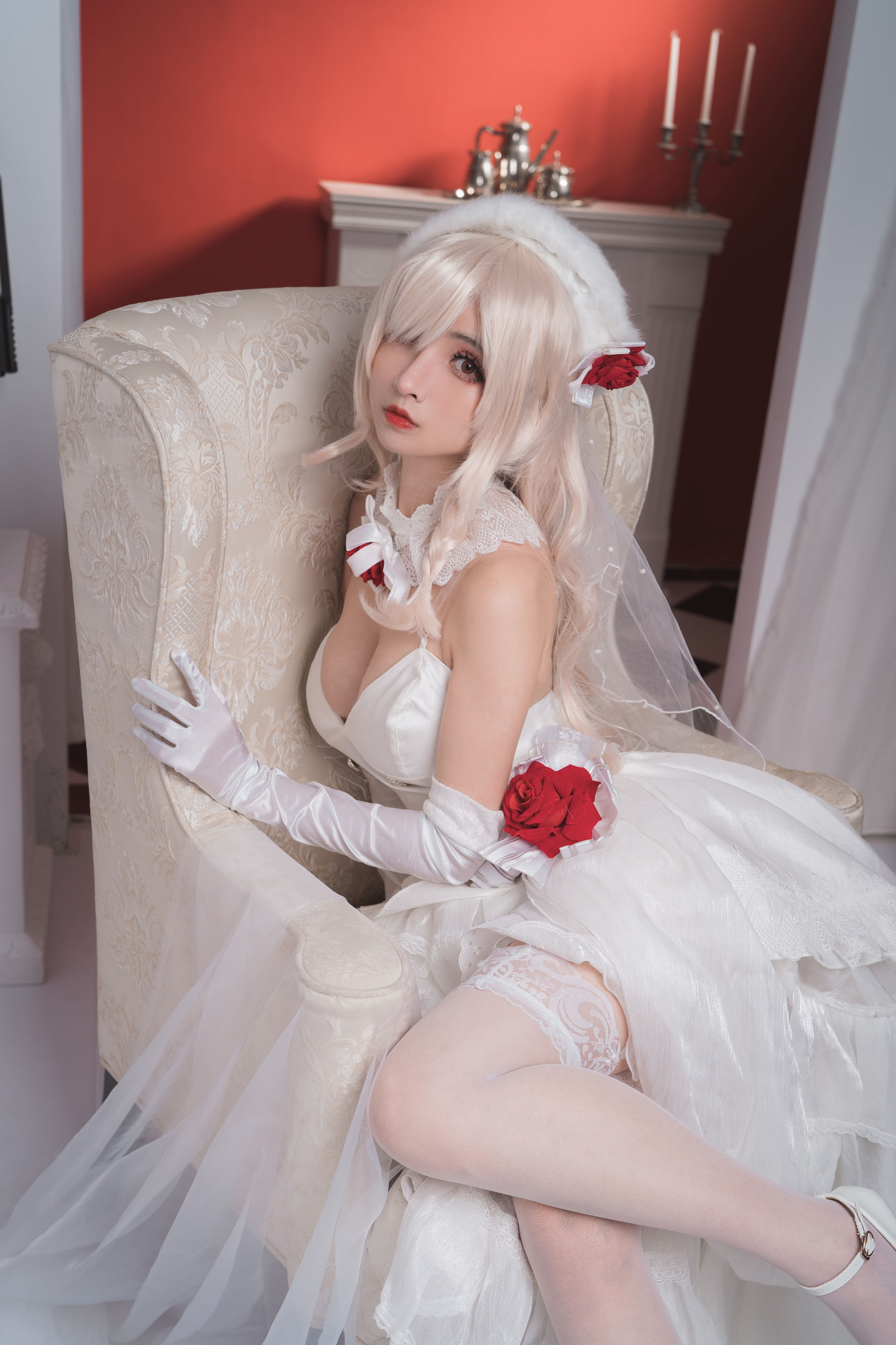 COS福利rioko凉凉子 G36C&花嫁-图15