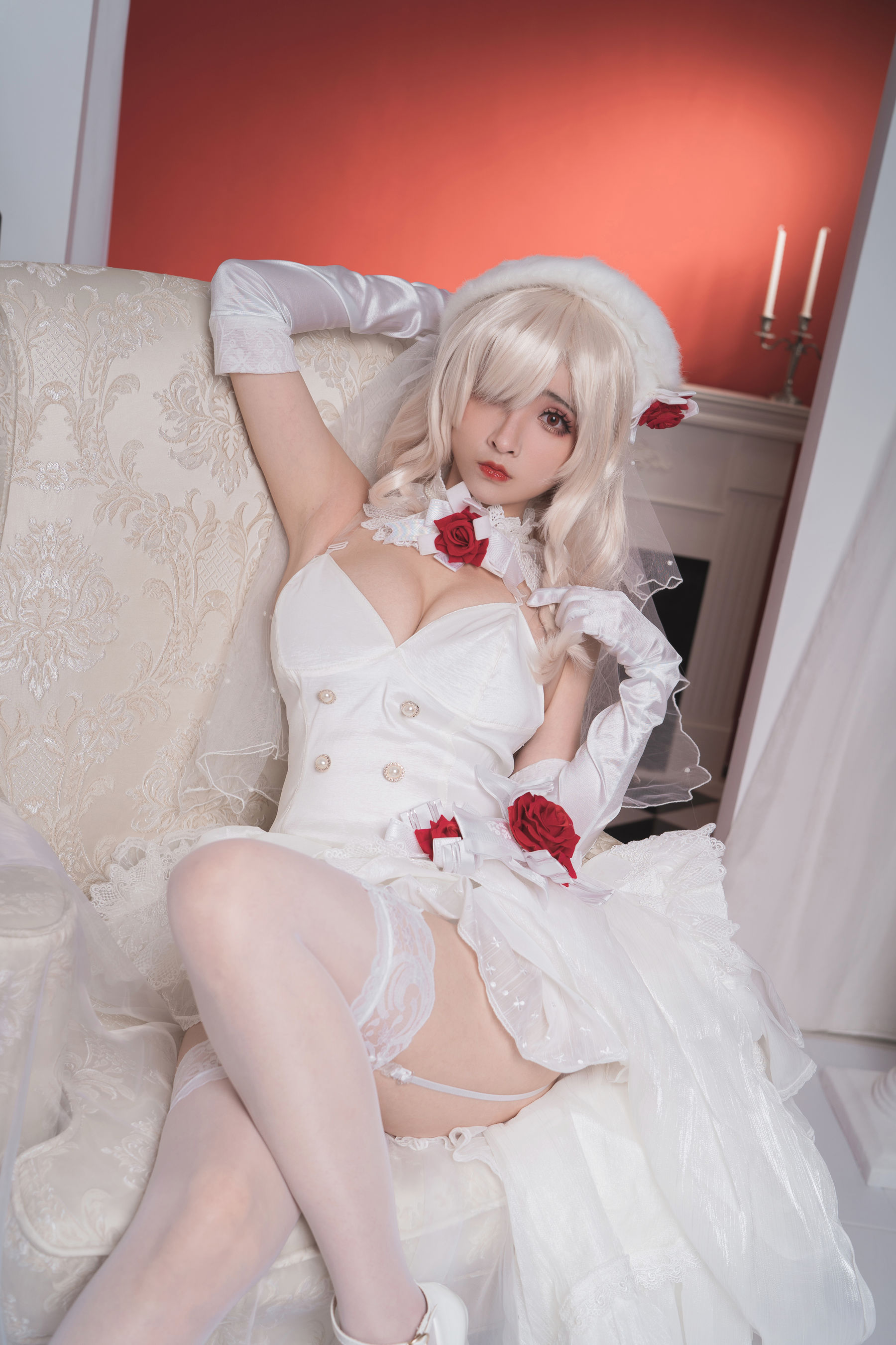 COS福利rioko凉凉子 G36C&花嫁-图17