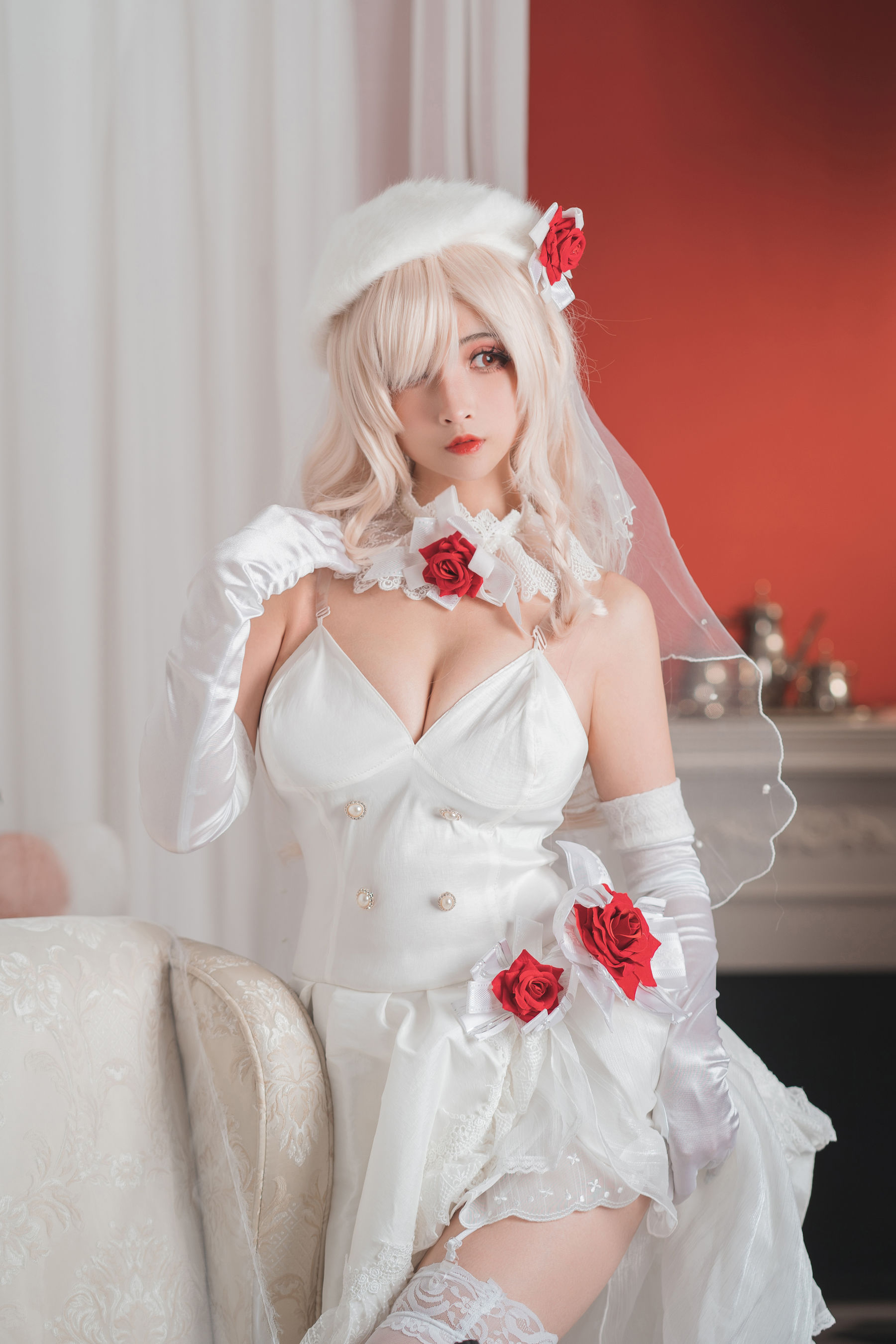 COS福利rioko凉凉子 G36C&花嫁-图1