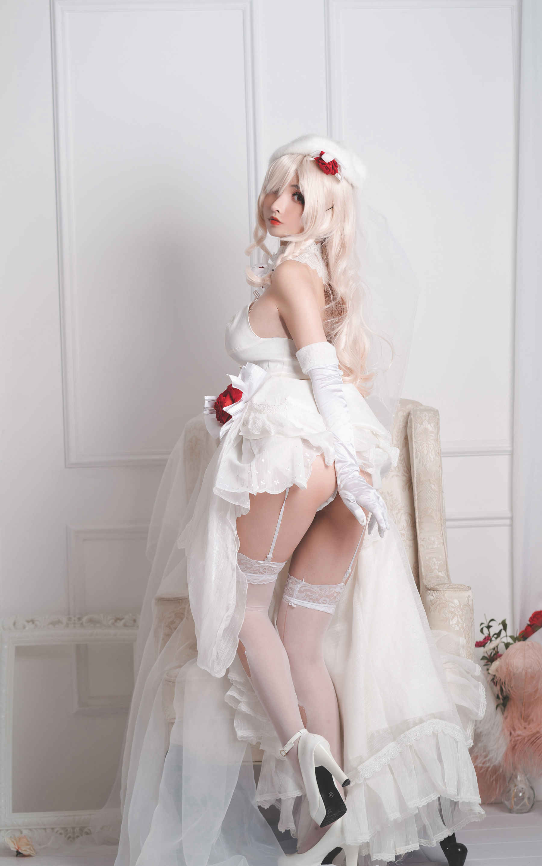 COS福利rioko凉凉子 G36C&花嫁-图24
