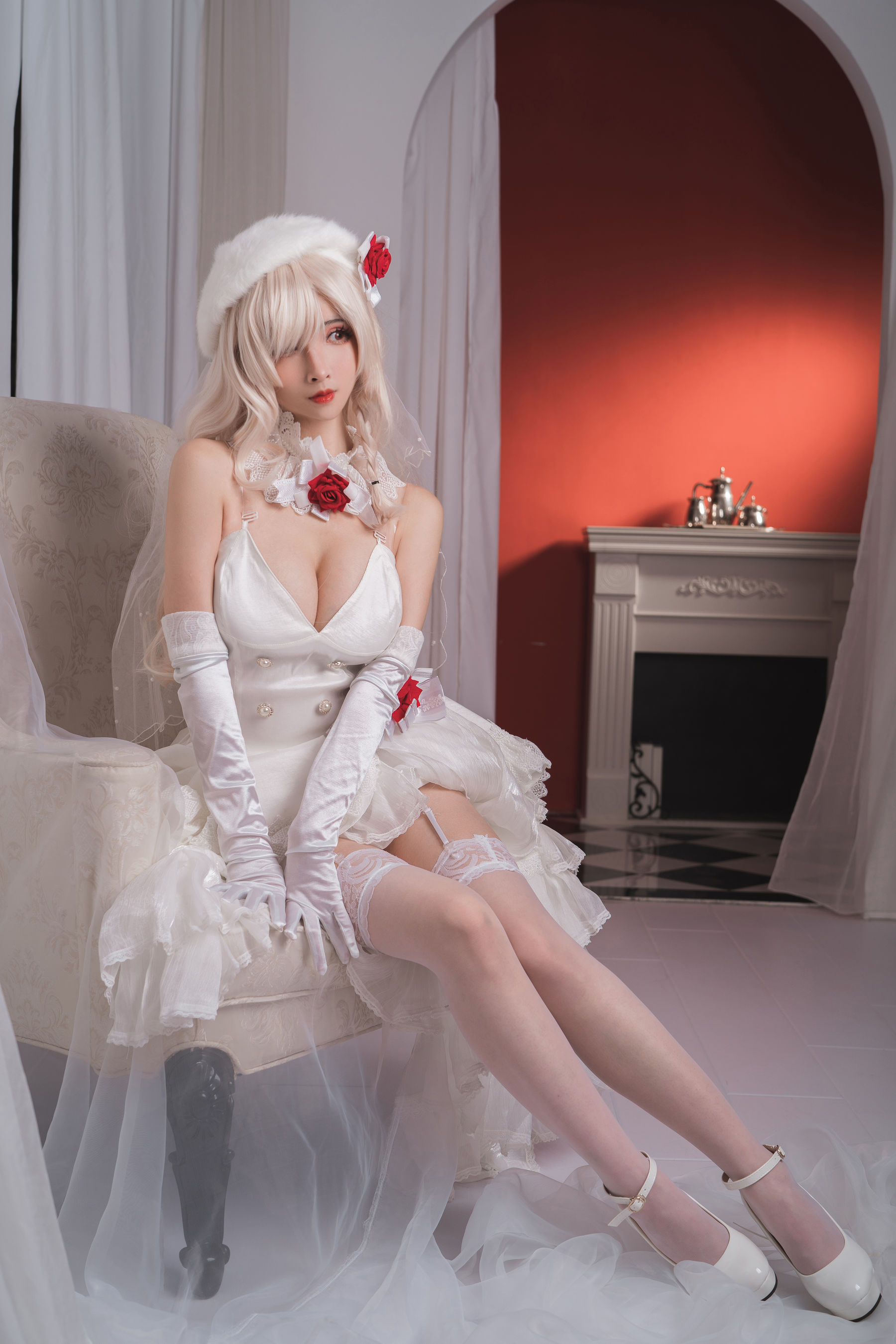 COS福利rioko凉凉子 G36C&花嫁-图2