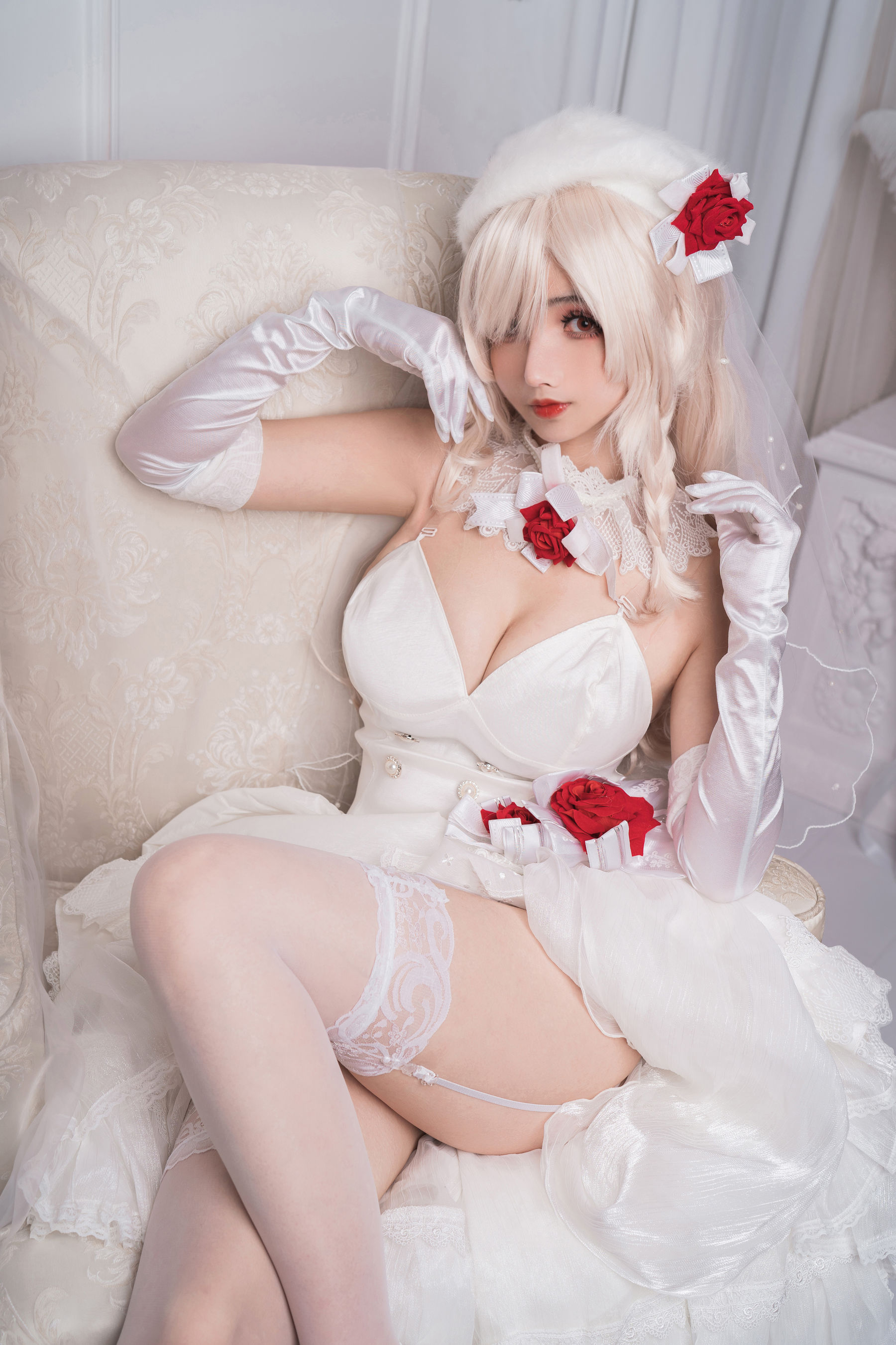 COS福利rioko凉凉子 G36C&花嫁-图3