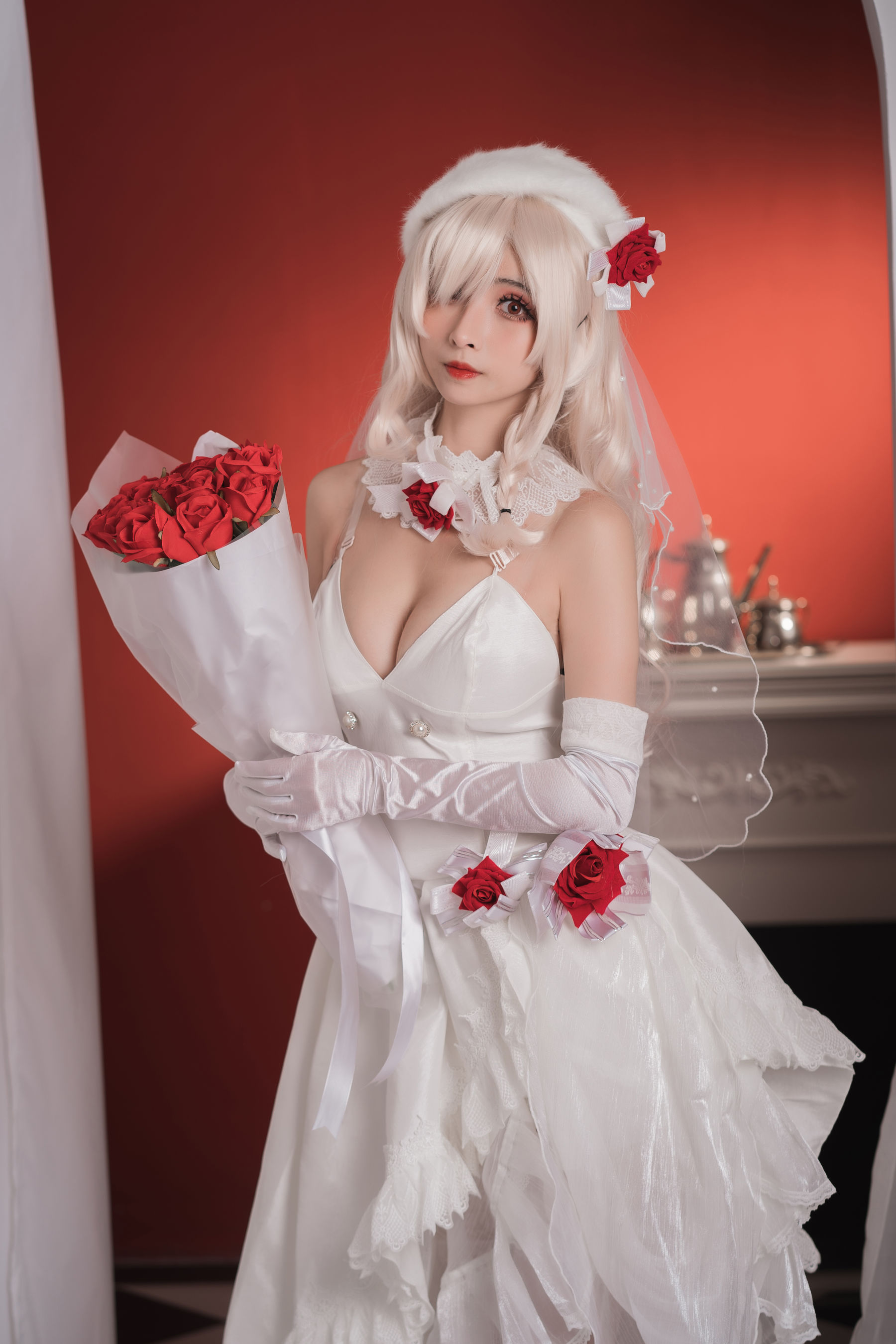 COS福利rioko凉凉子 G36C&花嫁-图4