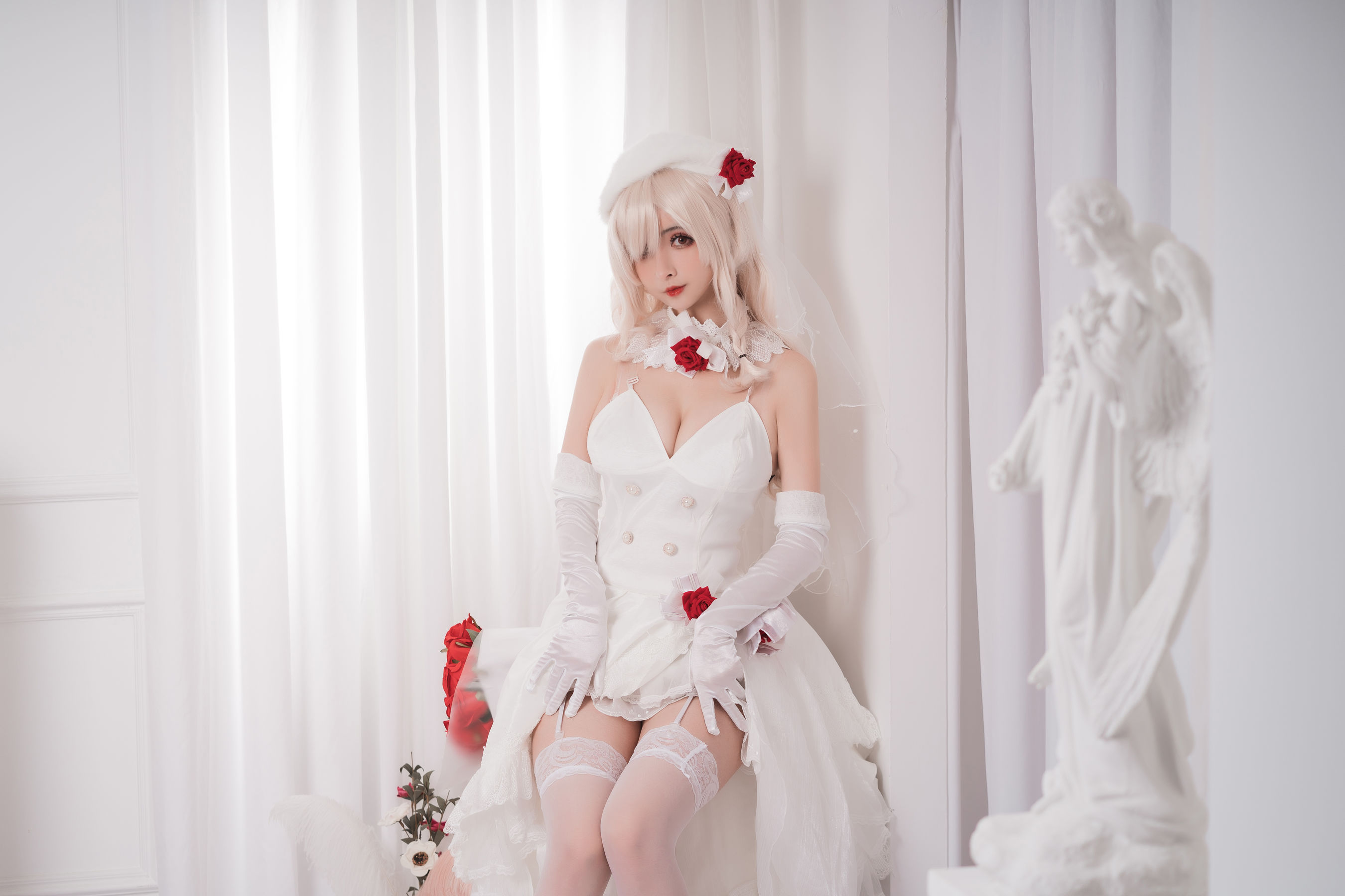 COS福利rioko凉凉子 G36C&花嫁-图6