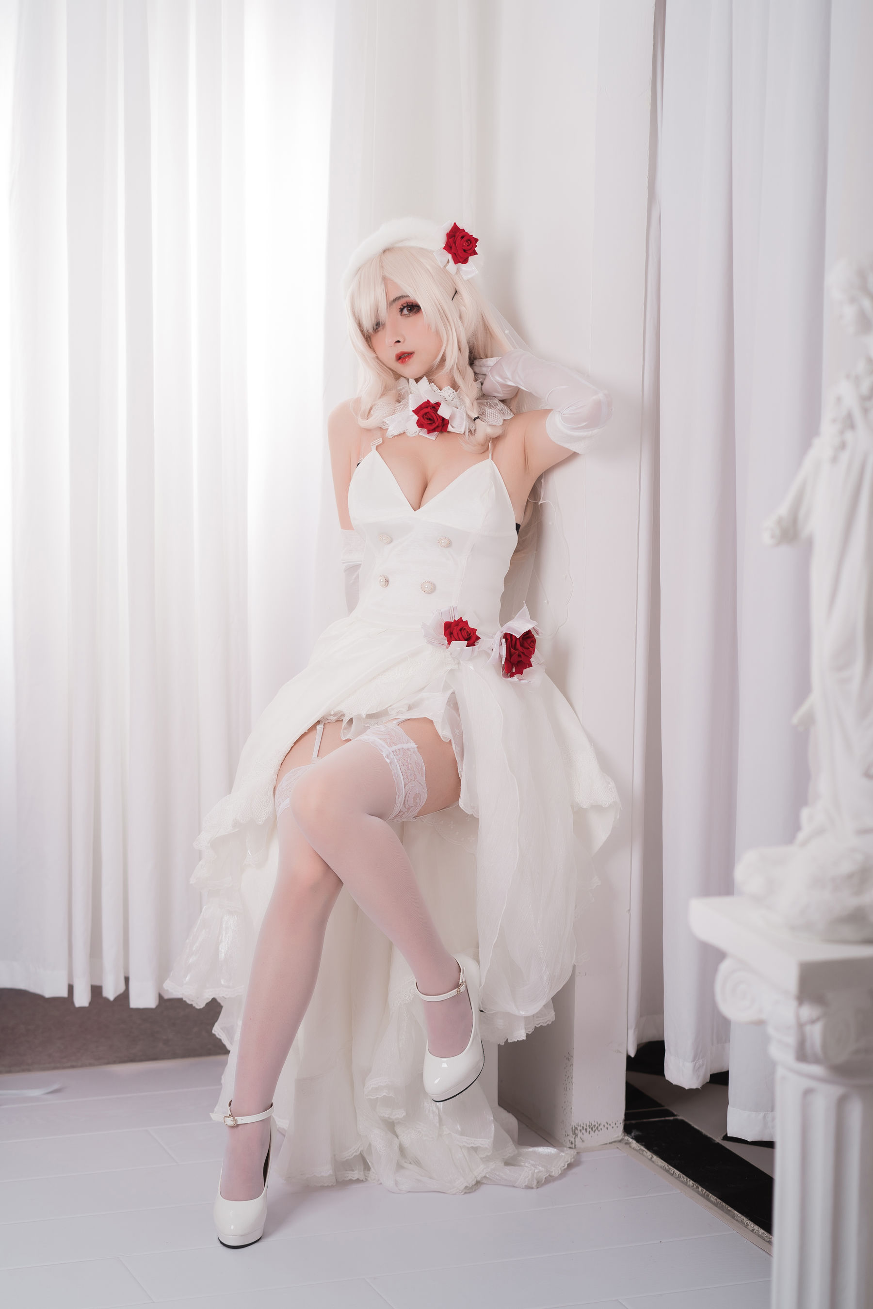 COS福利rioko凉凉子 G36C&花嫁-图7