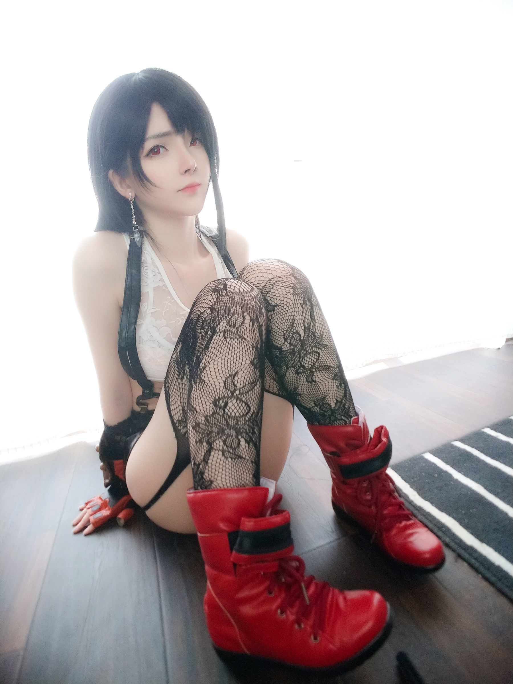 一小央泽 蒂法同人-图21
