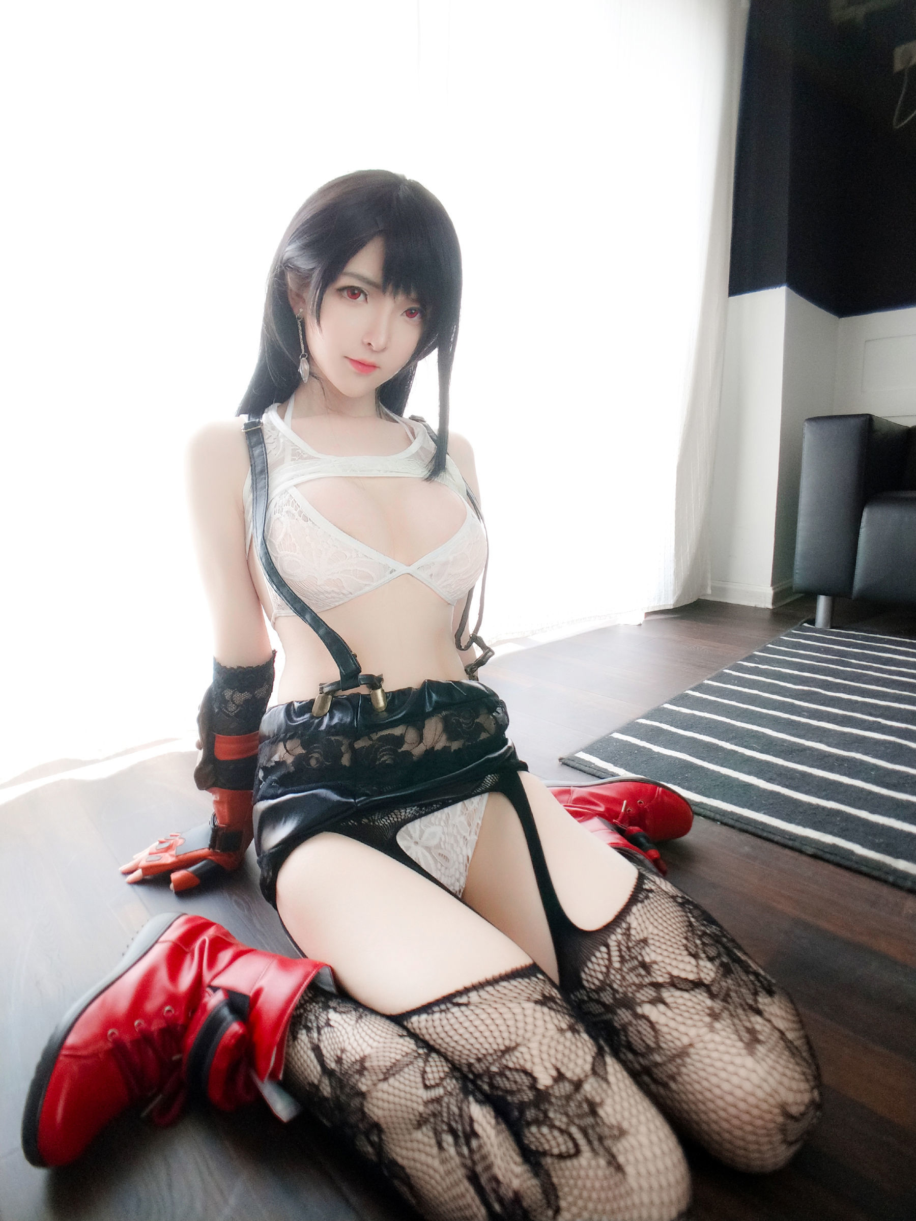 一小央泽 蒂法同人-图28