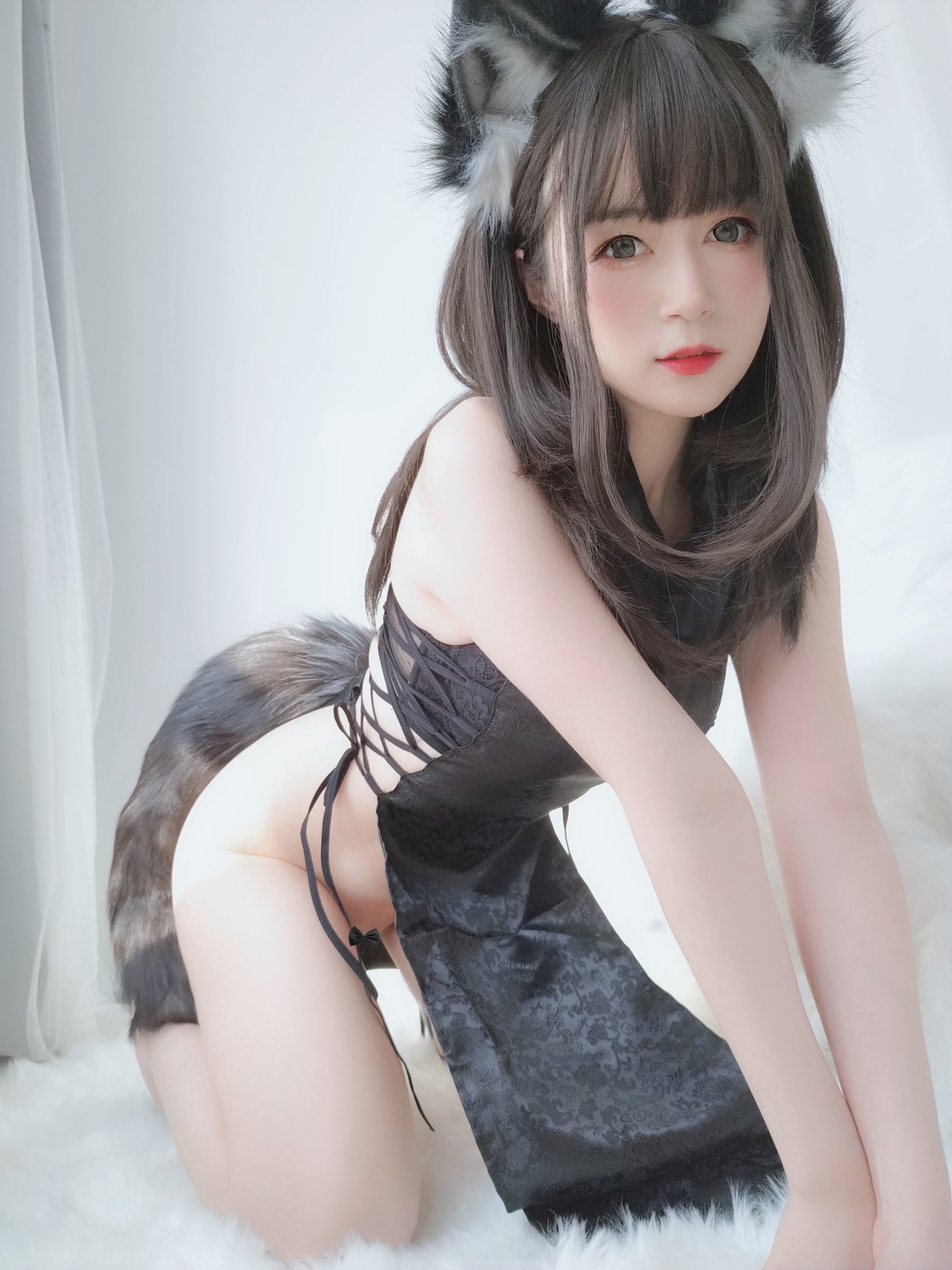 Coser小姐姐白银 小黑狼-图93