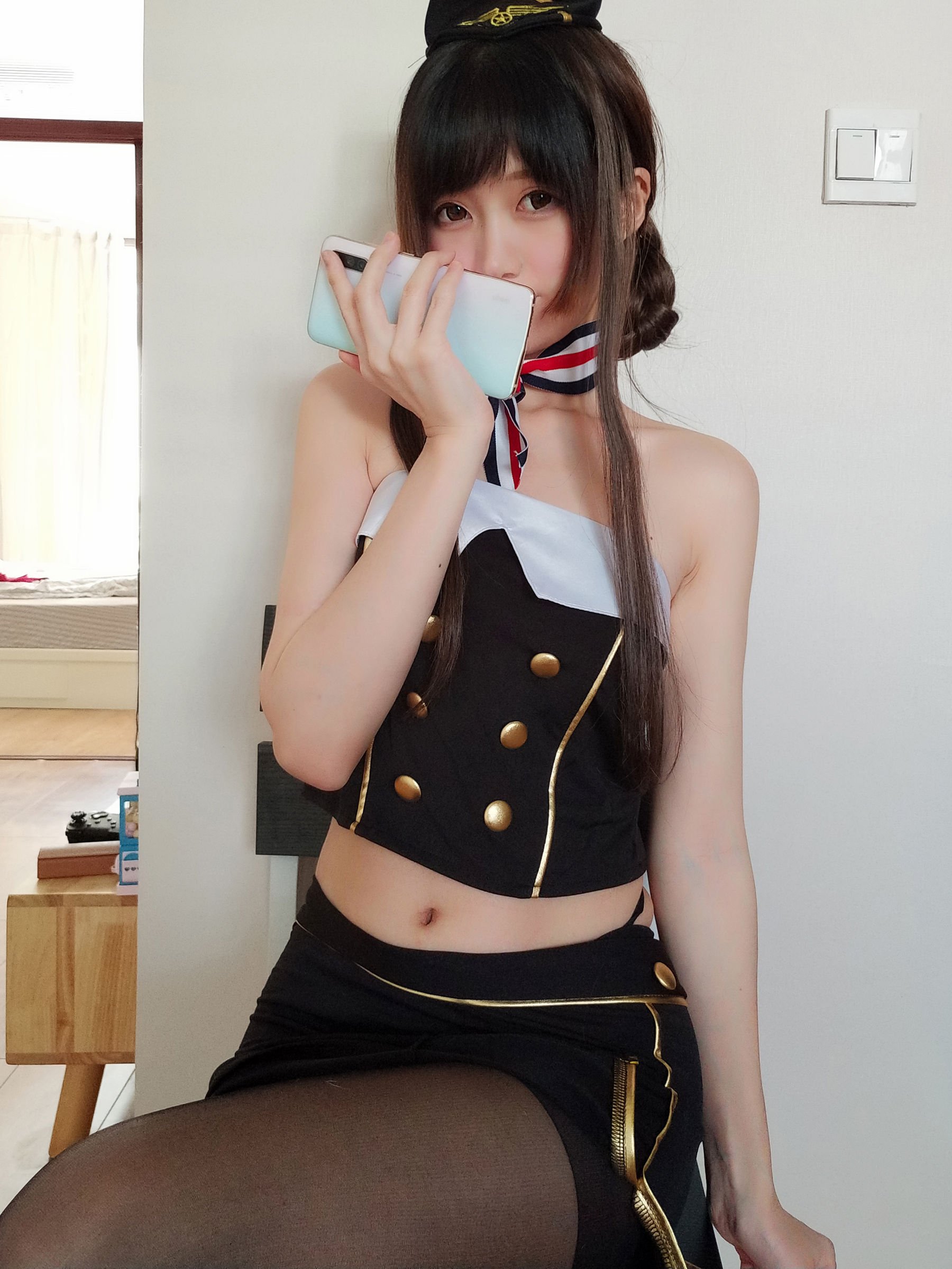 NAGISA魔物喵 客舱乘务员-图3