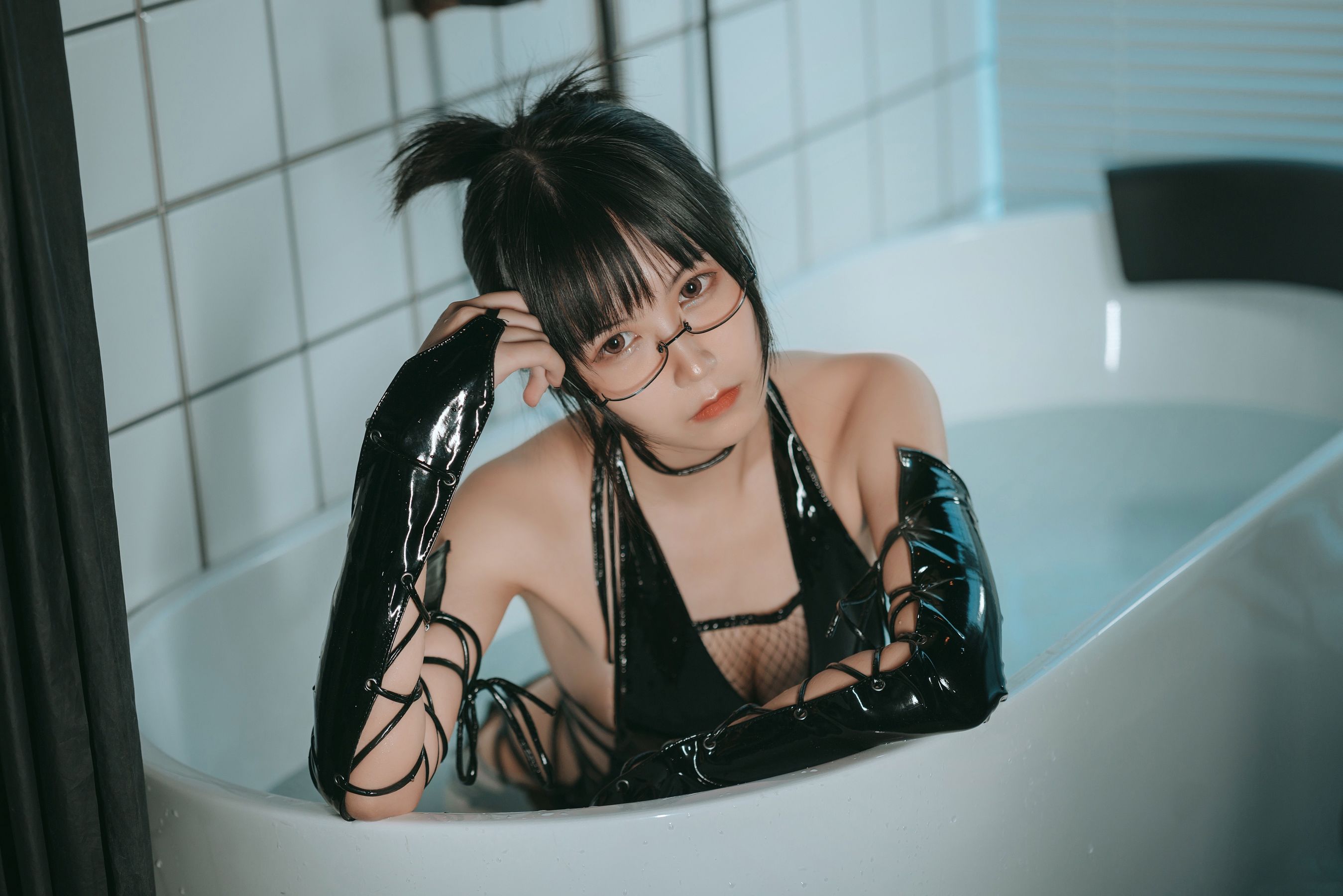COSER美女逐月su 忍者-图1