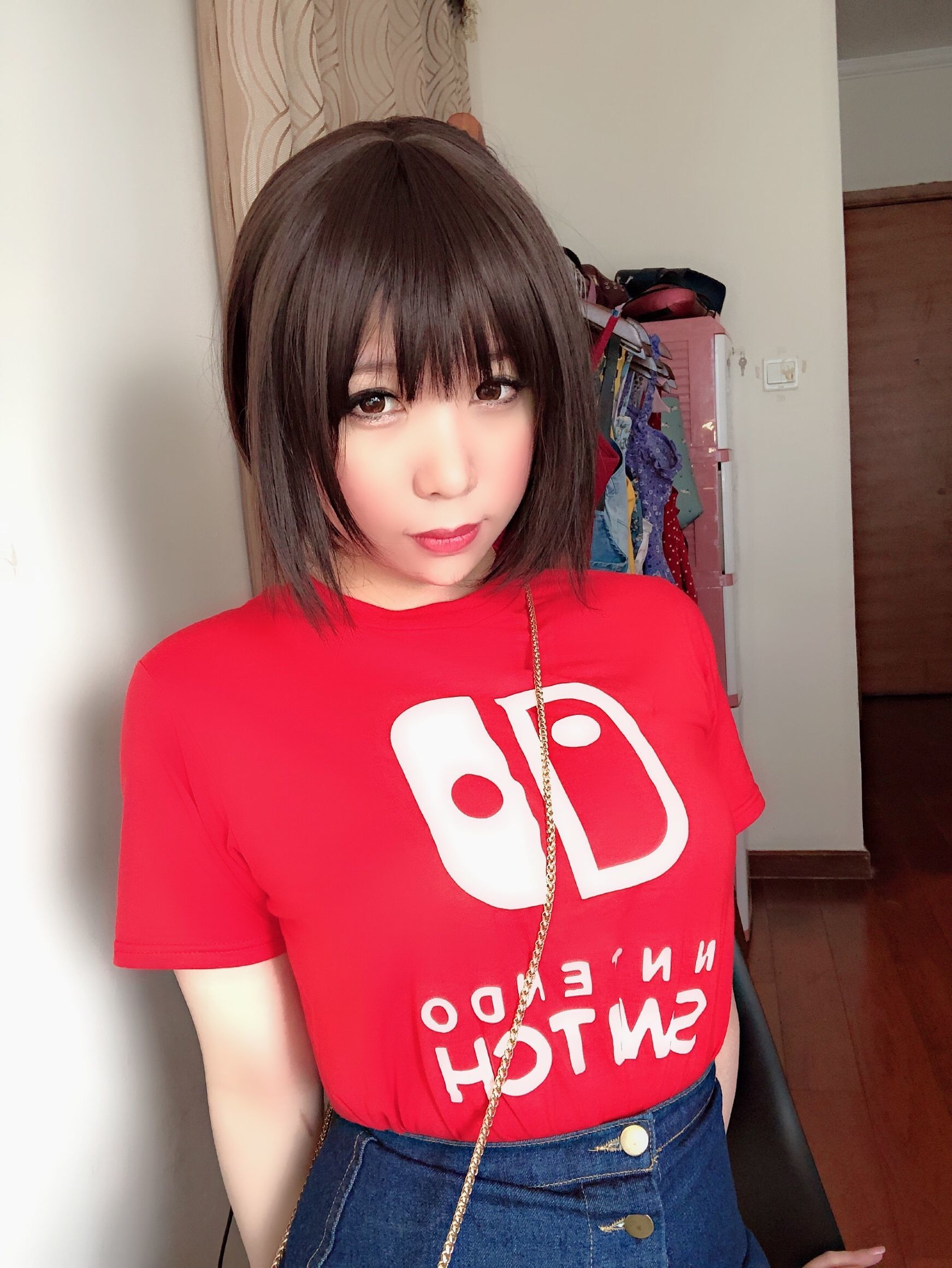 二次元巨乳美女鹿野希 火红诱惑-图39