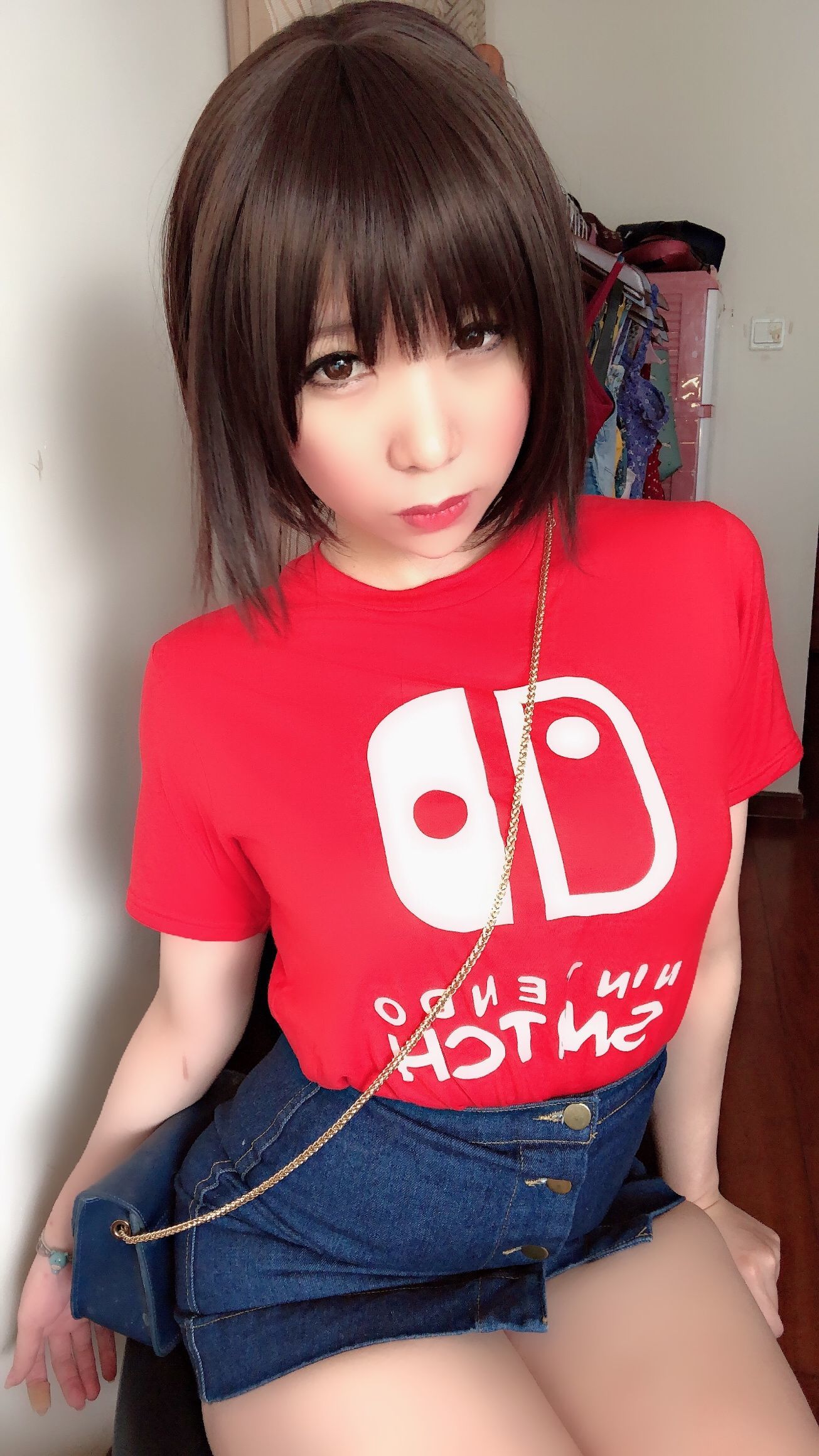 二次元巨乳美女鹿野希 火红诱惑-图42