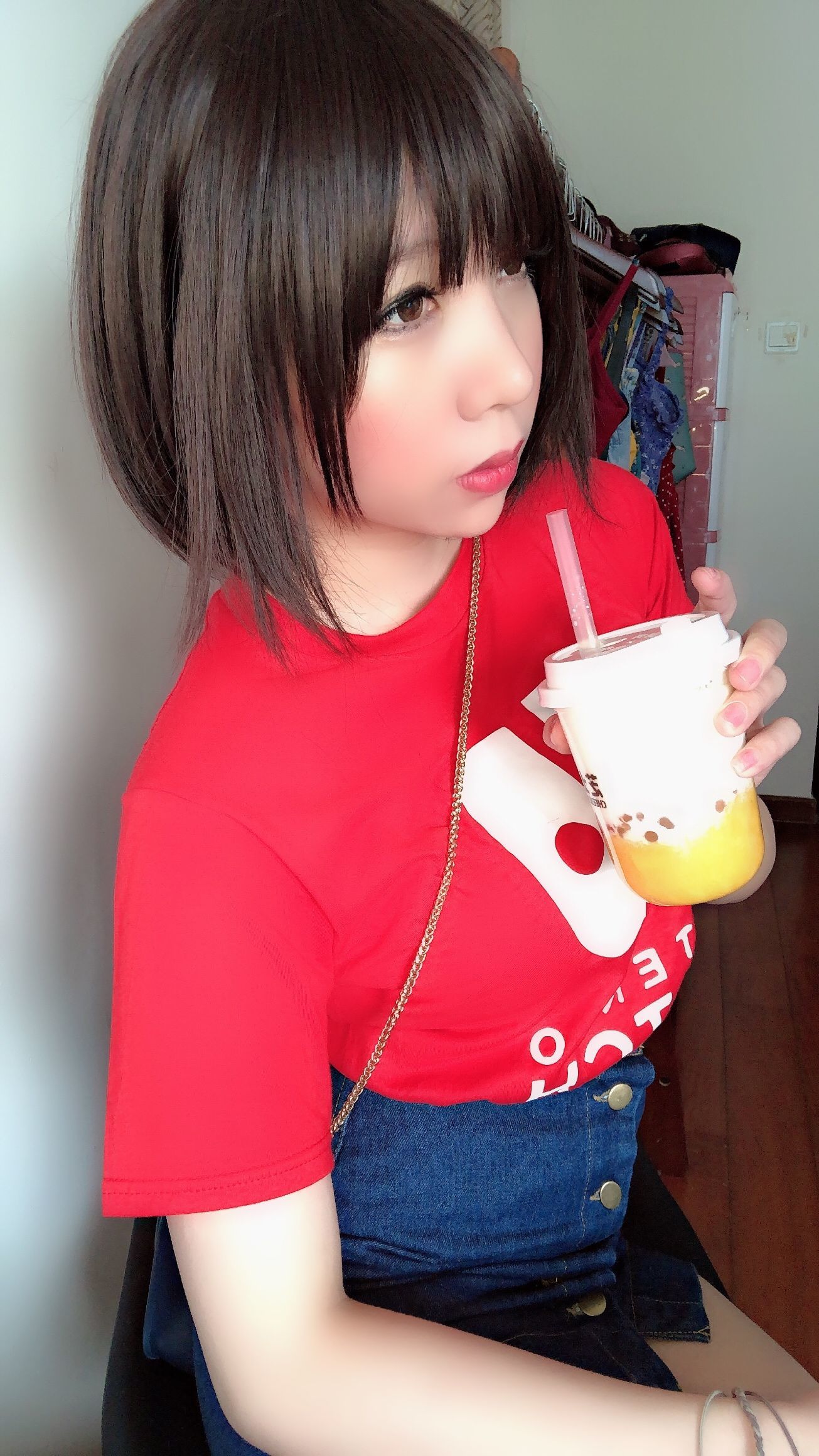 二次元巨乳美女鹿野希 火红诱惑-图44
