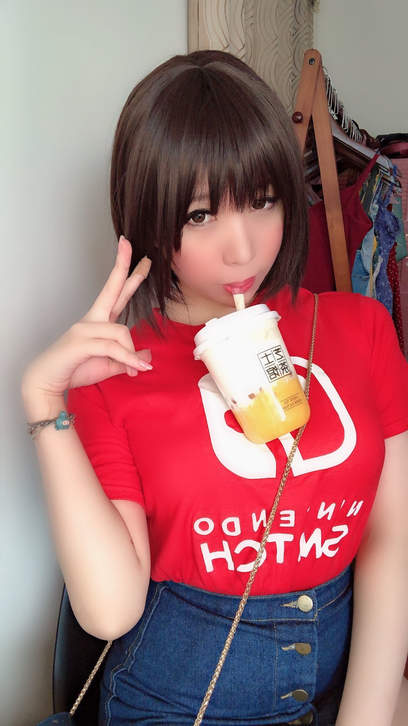 二次元巨乳美女鹿野希 火红诱惑-图61