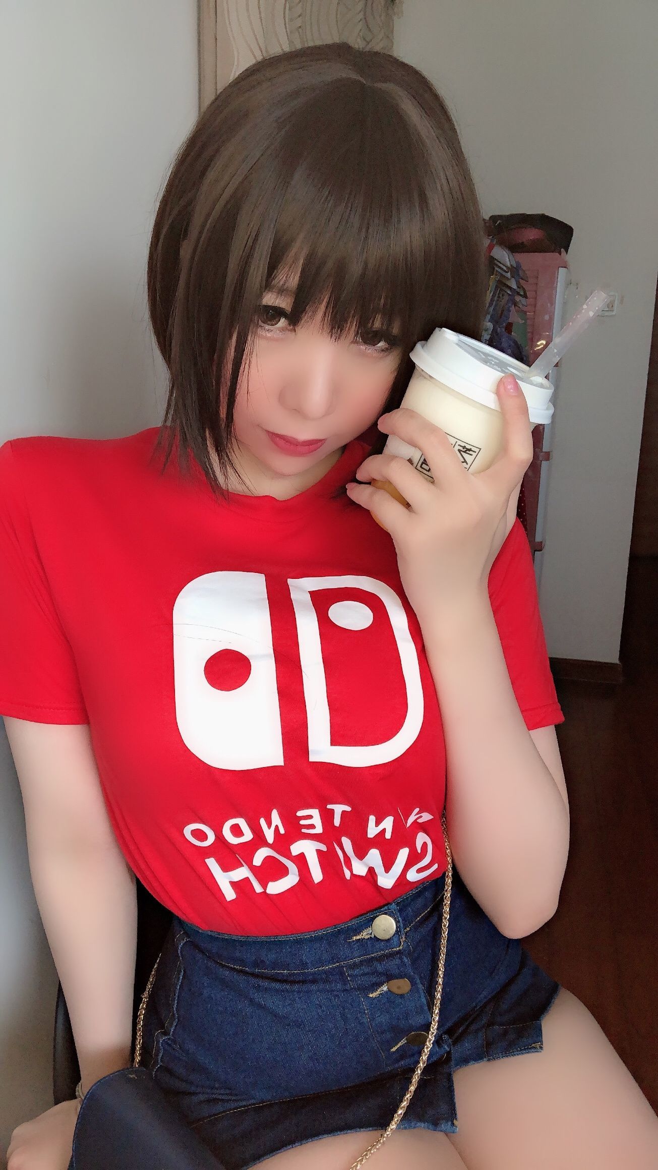 二次元巨乳美女鹿野希 火红诱惑-图62