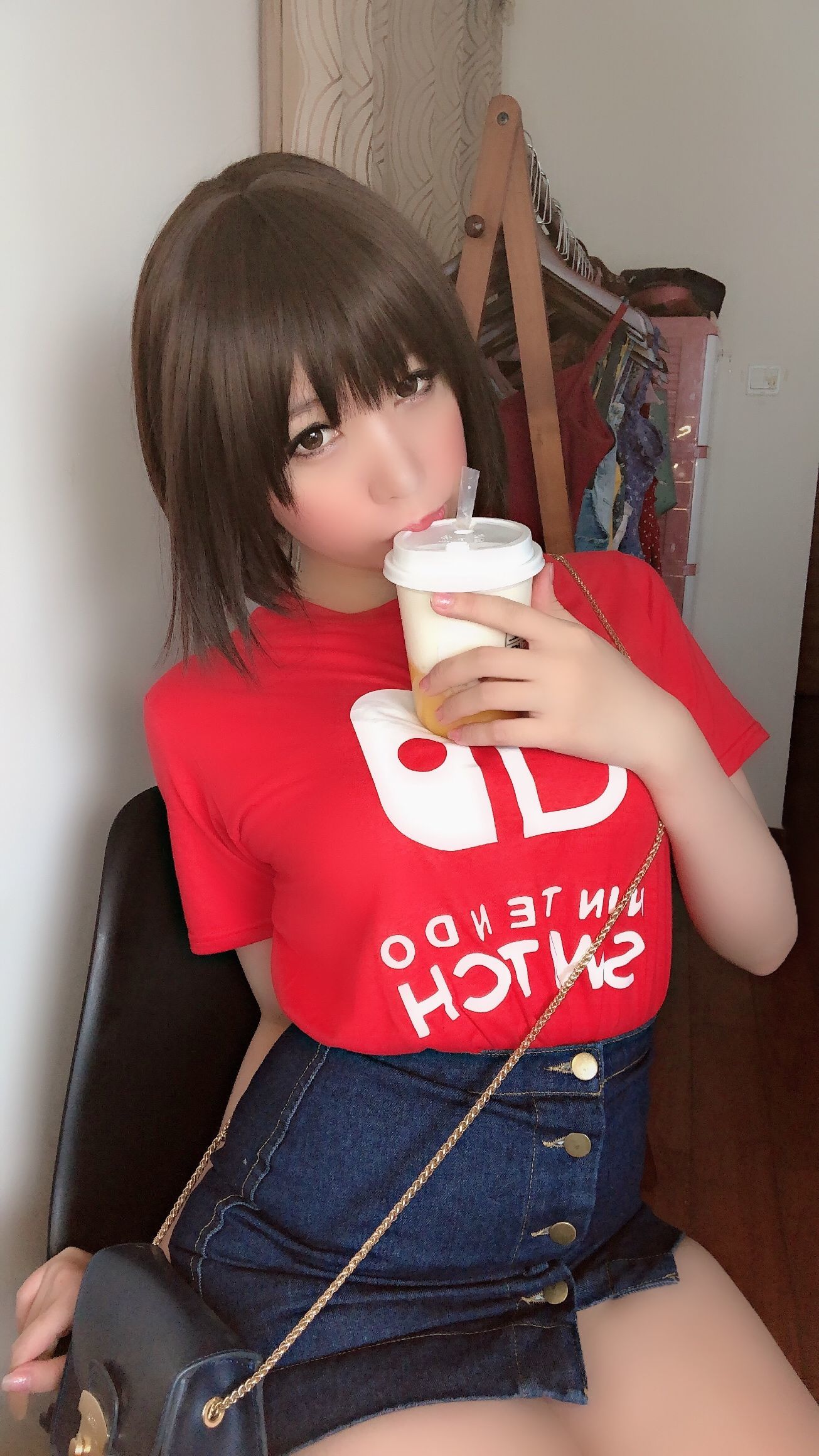 二次元巨乳美女鹿野希 火红诱惑-图64