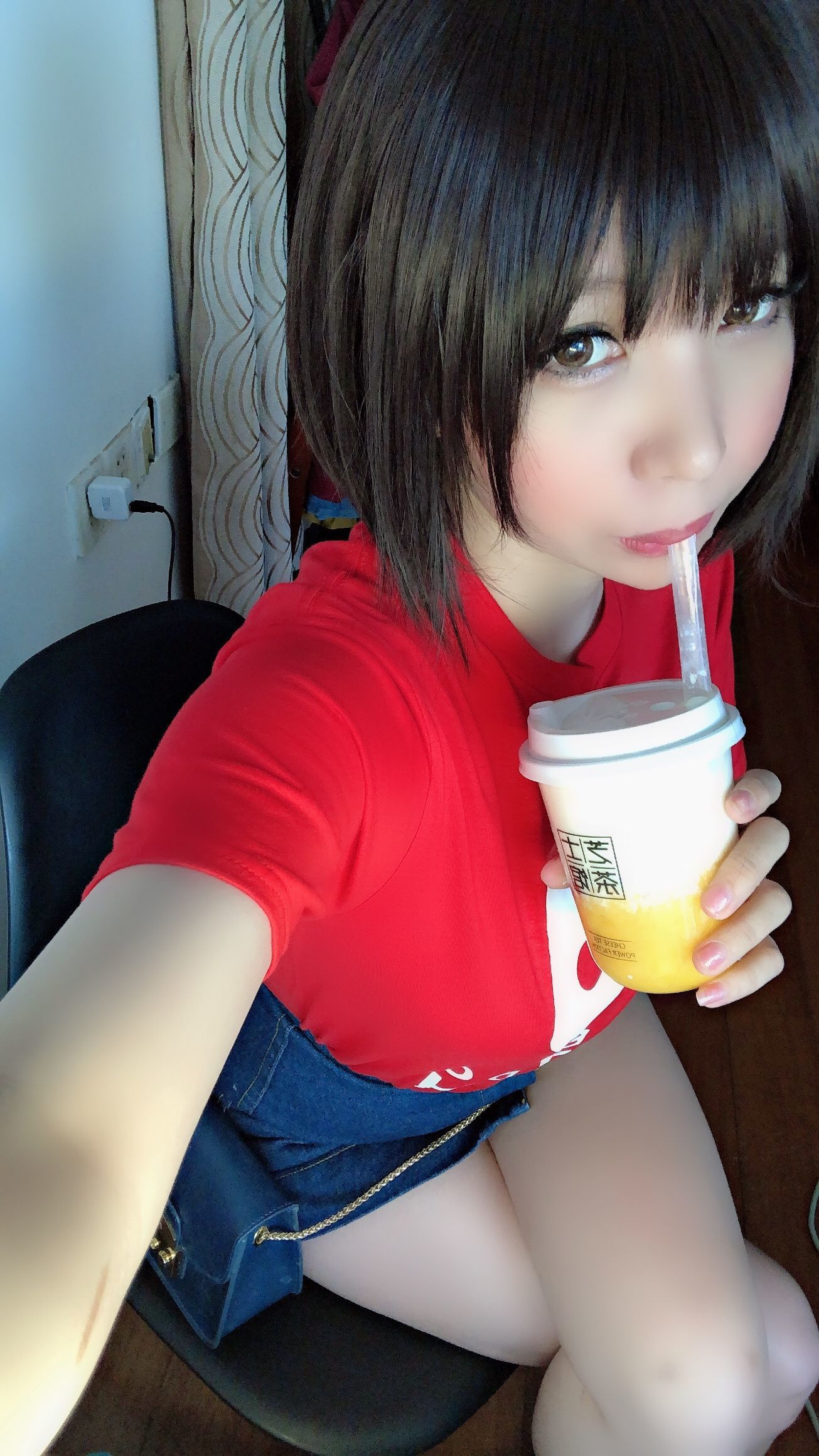 二次元巨乳美女鹿野希 火红诱惑-图71
