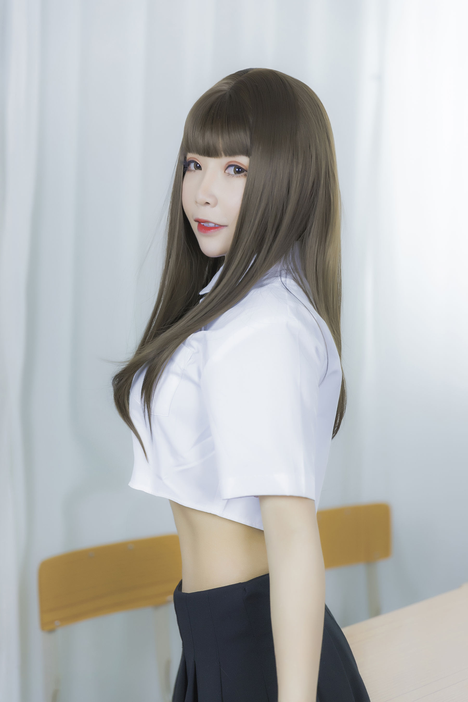 二次元妹子抱走莫子aa 等你下课-图3