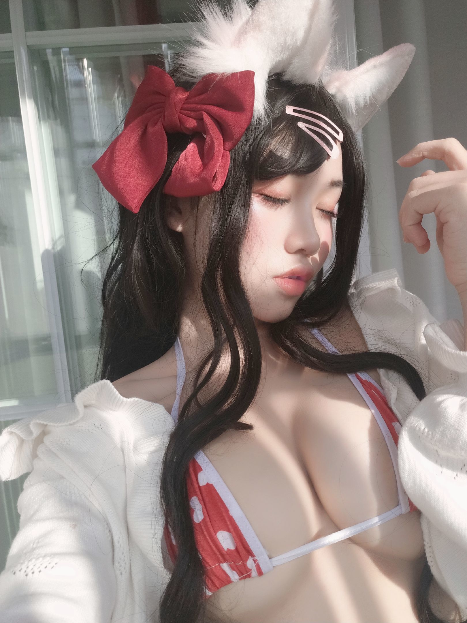 一笑芳香沁写真 窗与宠物猫-图16