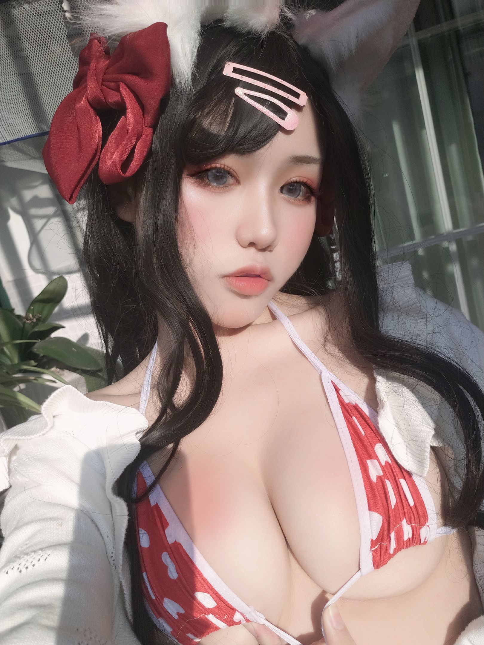 一笑芳香沁写真 窗与宠物猫-图18